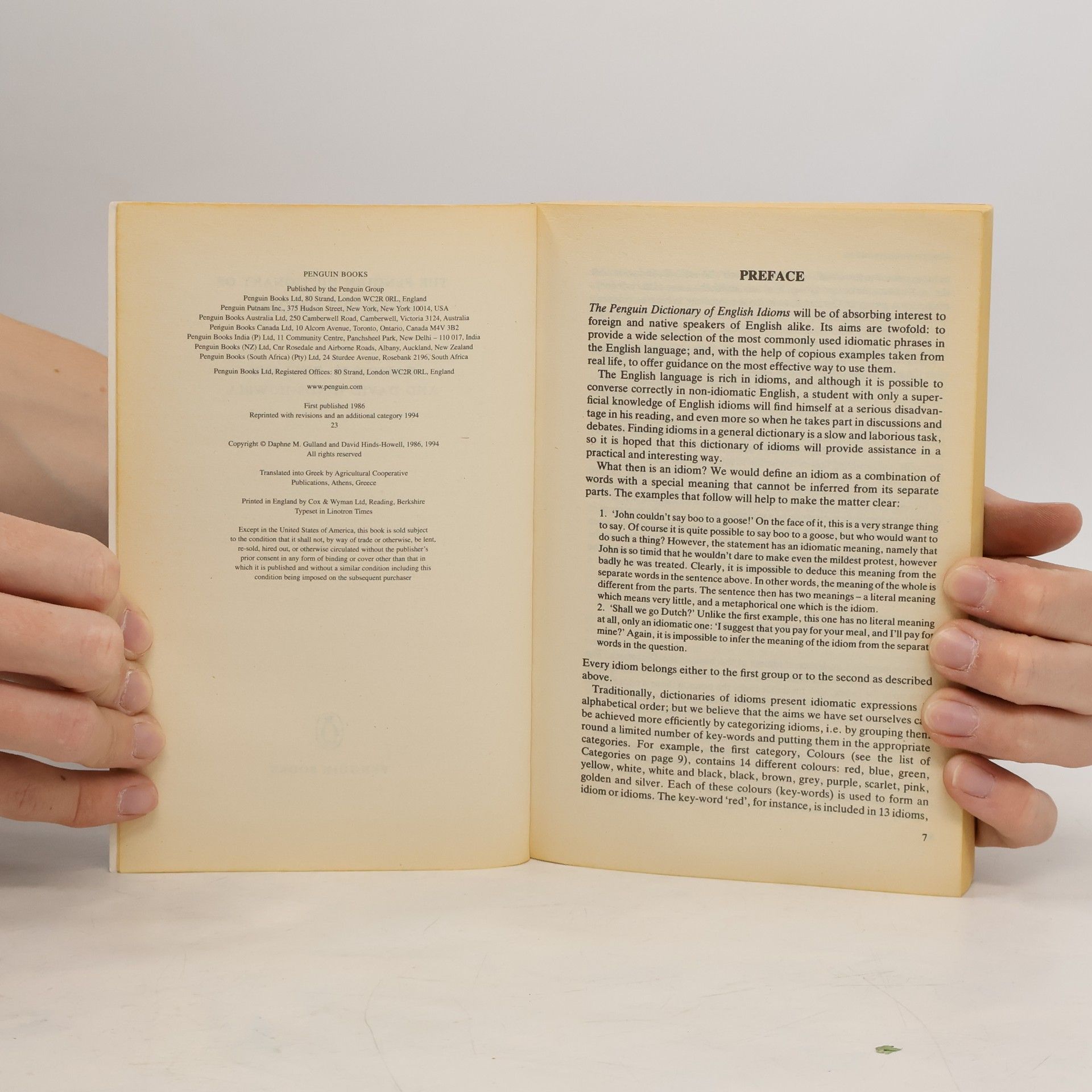 Daphne M. Gulland The Penguin Dictionary of English Idioms