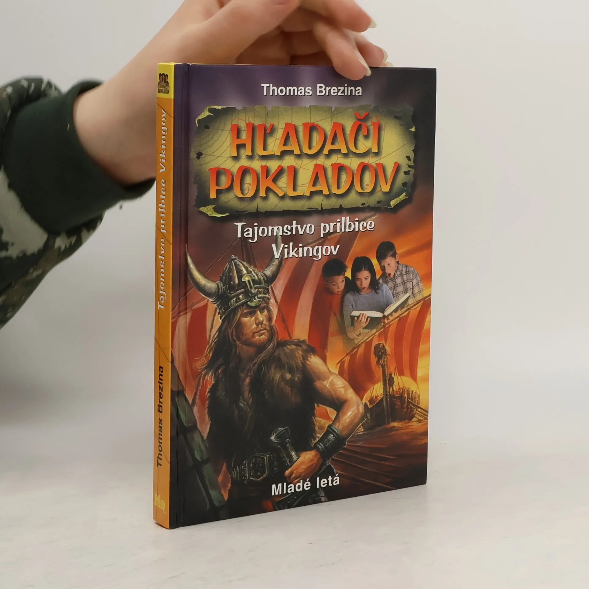 Tajomstvo prilbice Vikingov | Kniha | pevná | Thomas C. Brezina