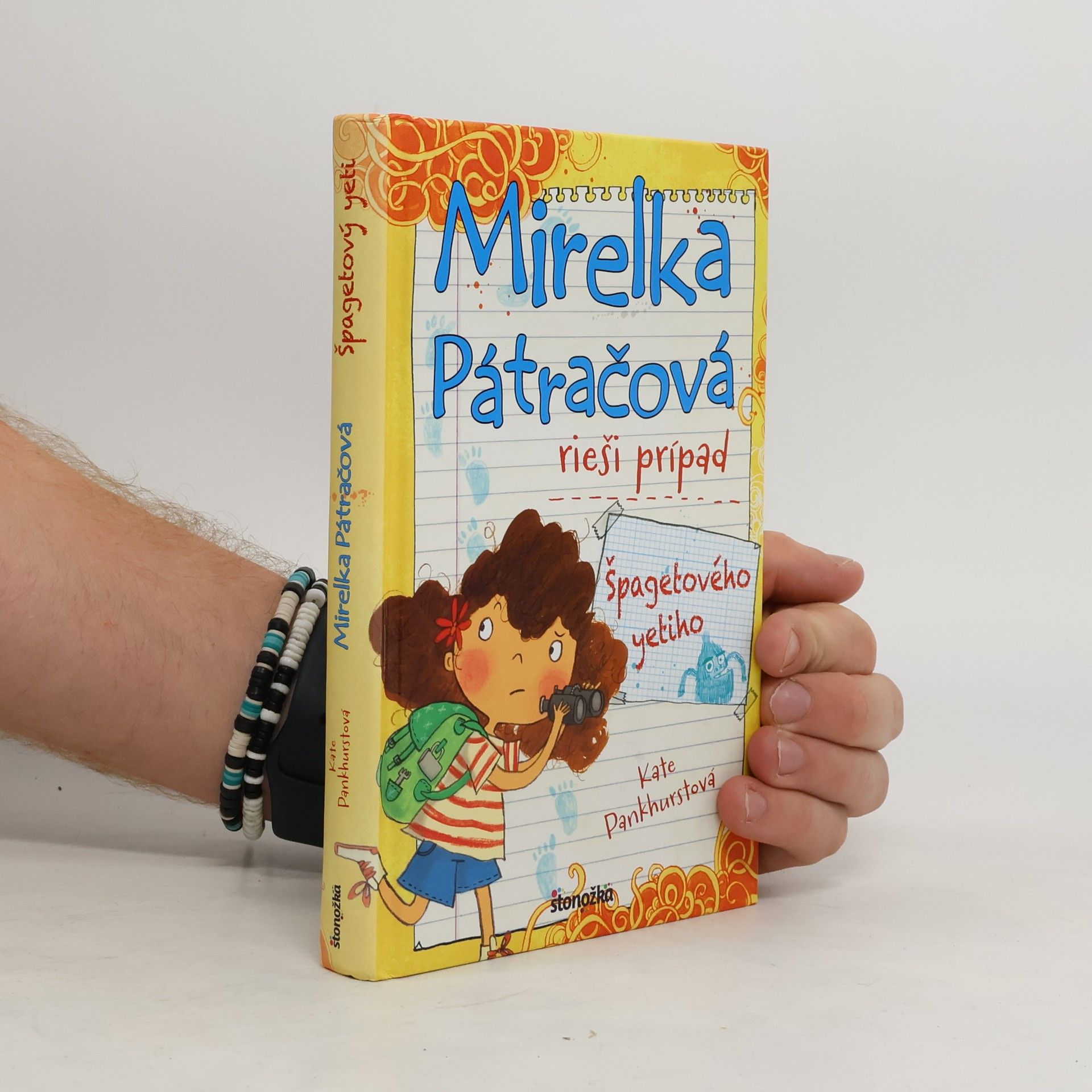 Kate Pankhurst Mirelka Pátračová rieší prípad Špagetového yetiho