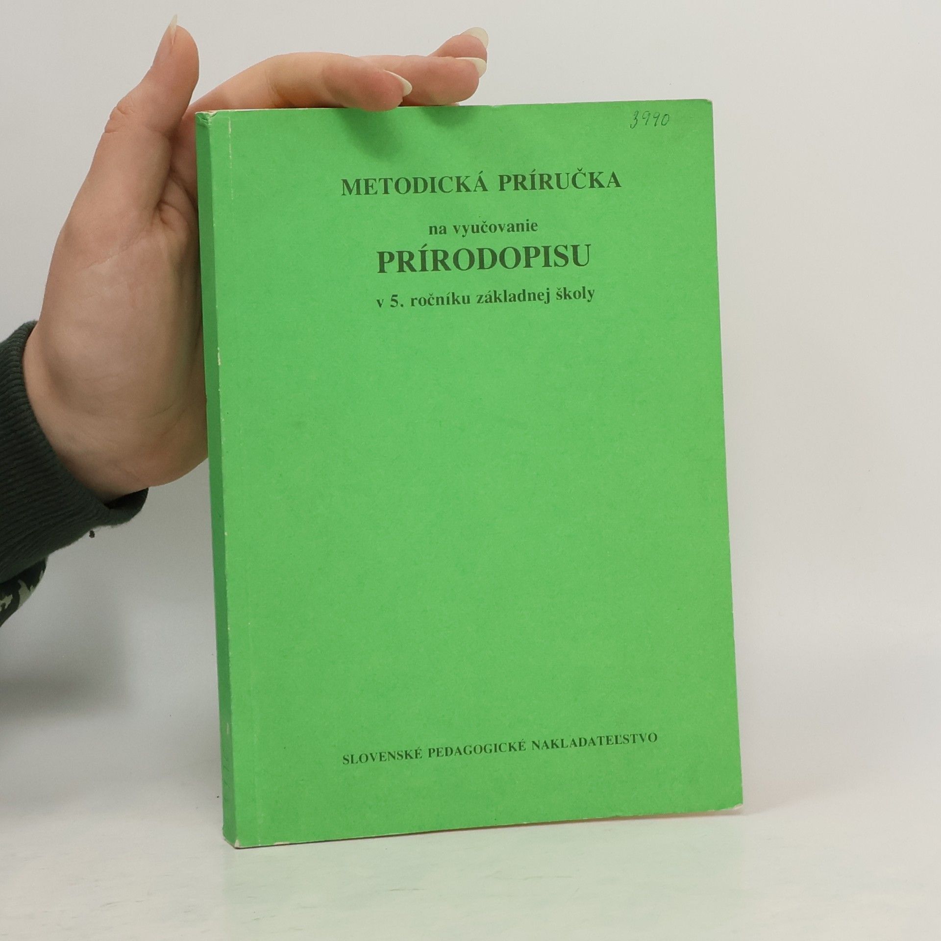 Collectif d'auteurs Metodická príručka na vyučovanie prírodopisu