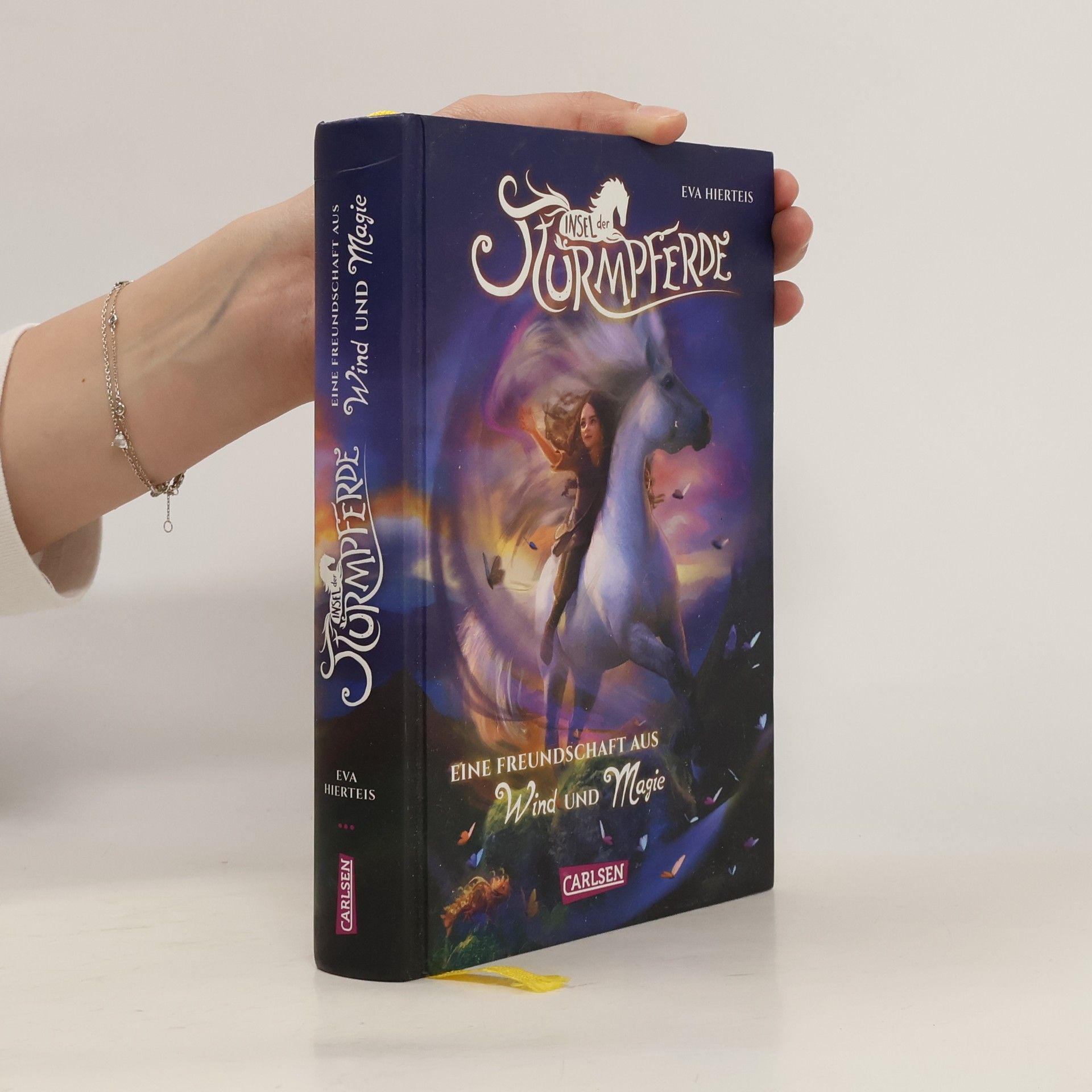 Eva Hierteis Insel der Sturmpferde 1: Eine Freundschaft aus Wind und Magie