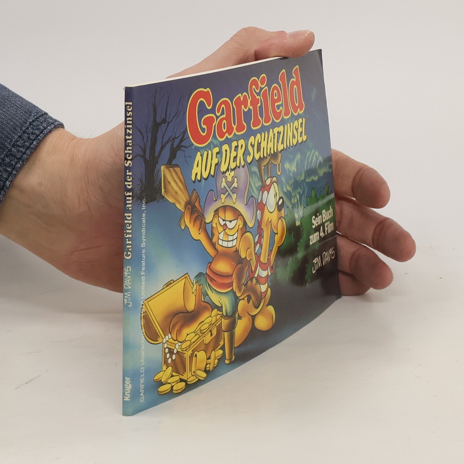 Jim Davis Garfield auf der Schatzinsel