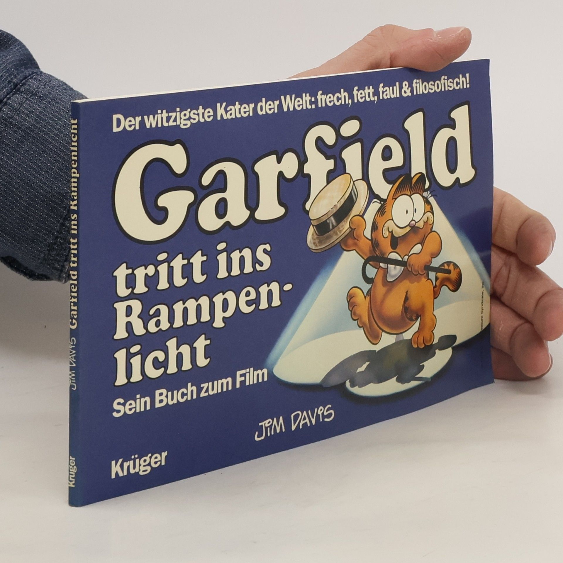 Jim Davis Garfield tritt ins Rampenlicht
