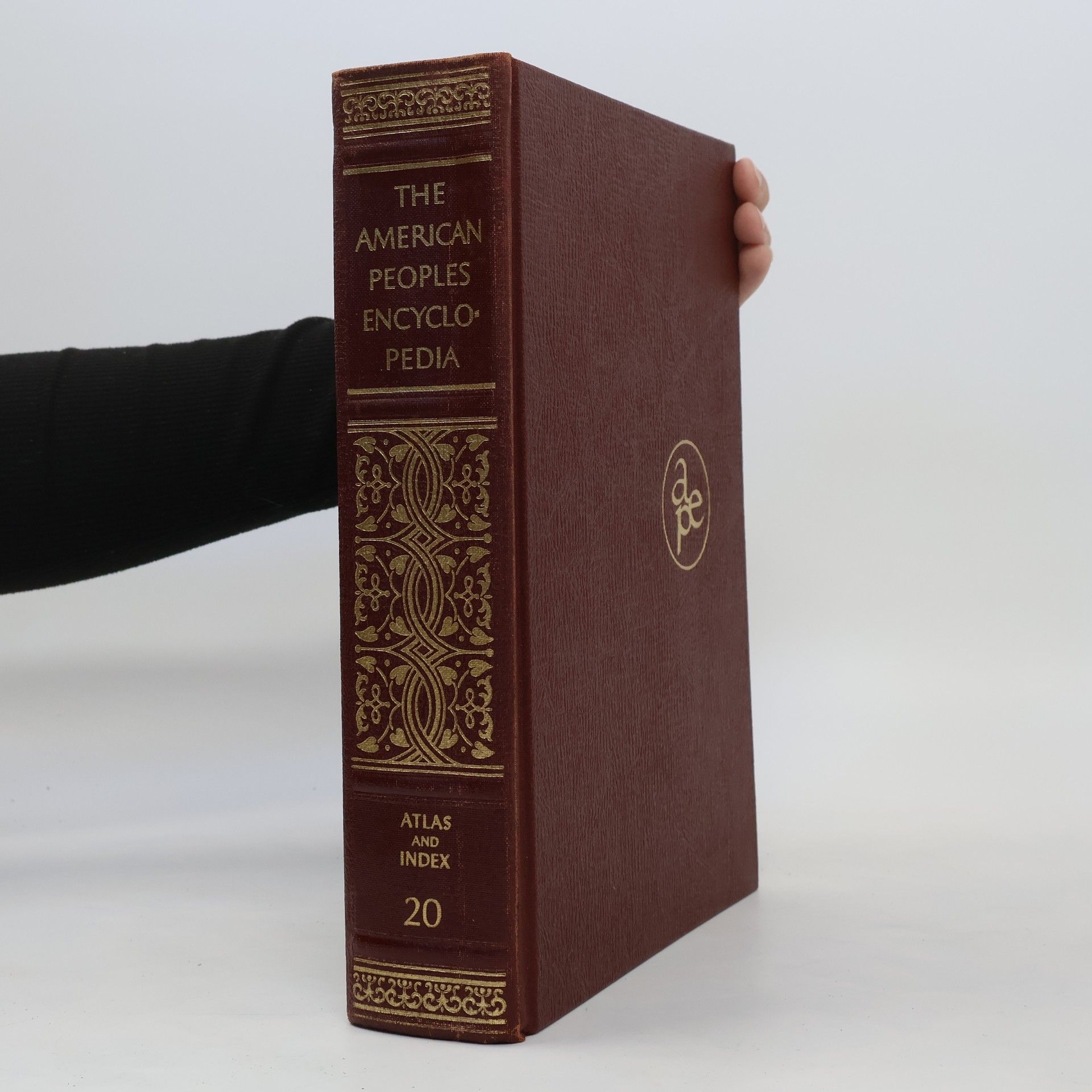 Collective The American Peoples Encyclopedia. Atlas and Index. 20