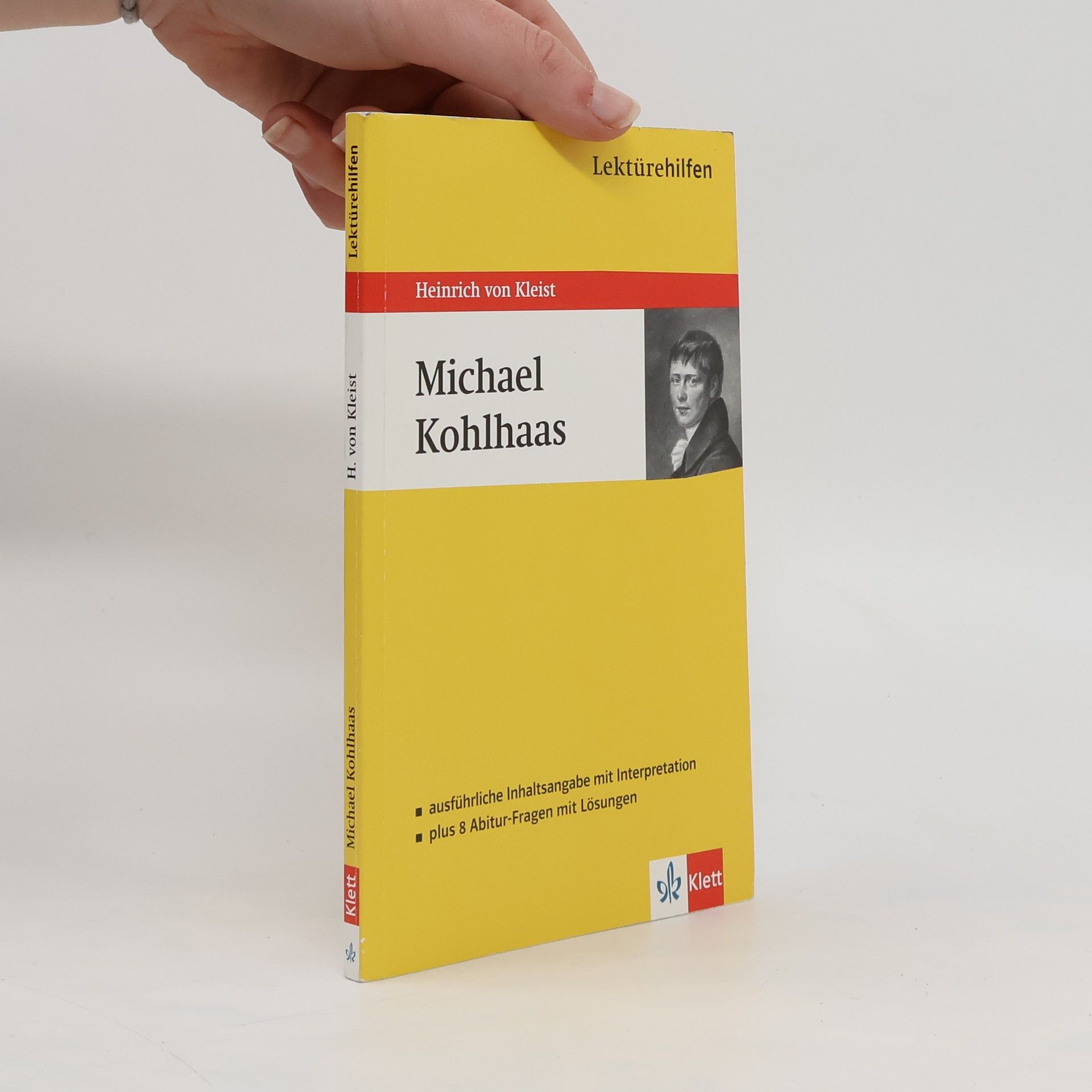 Thomas Gräff Lektürehilfen Heinrich von Kleist, "Michael Kohlhaas"