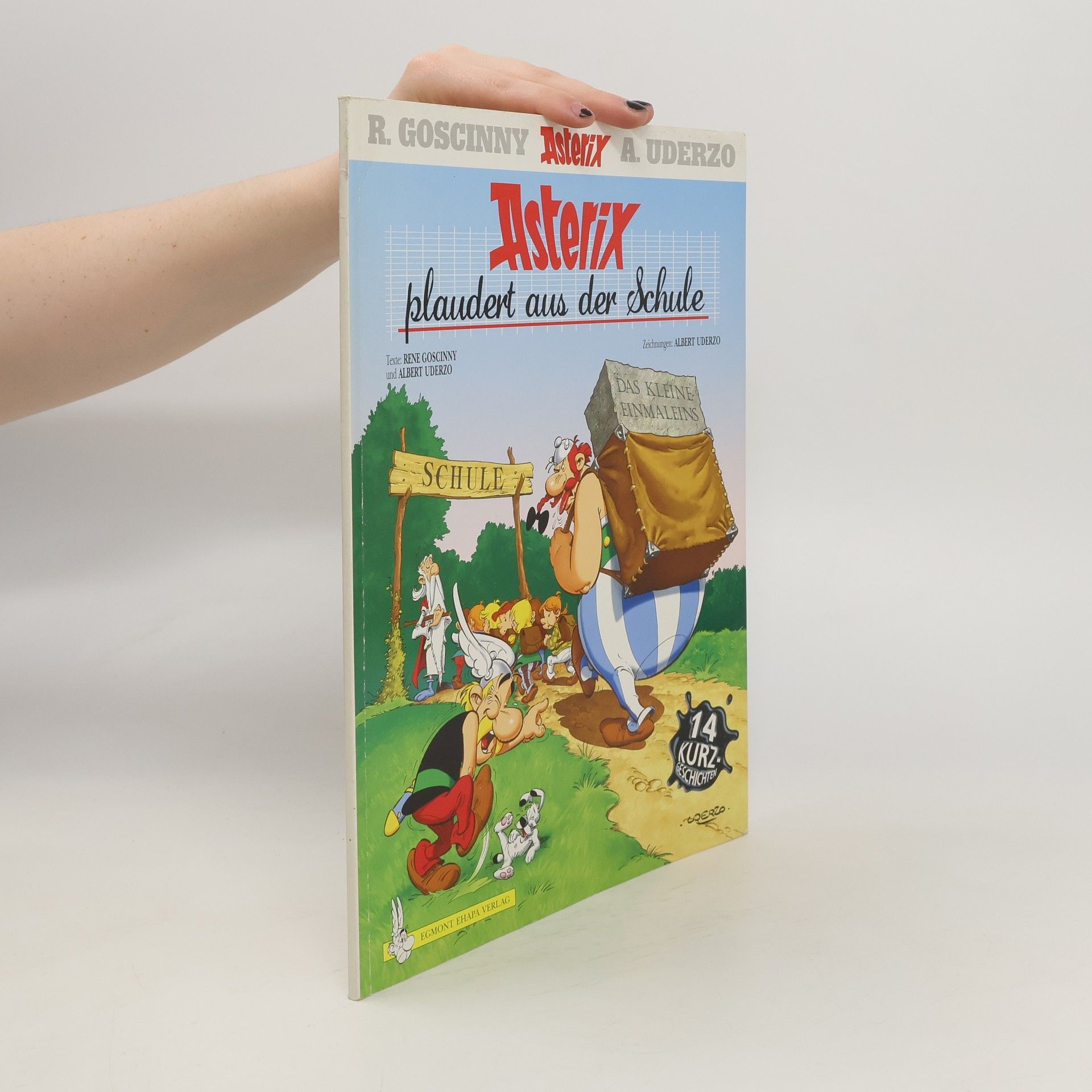 Albert Uderzo Asterix plaudert aus der Schule