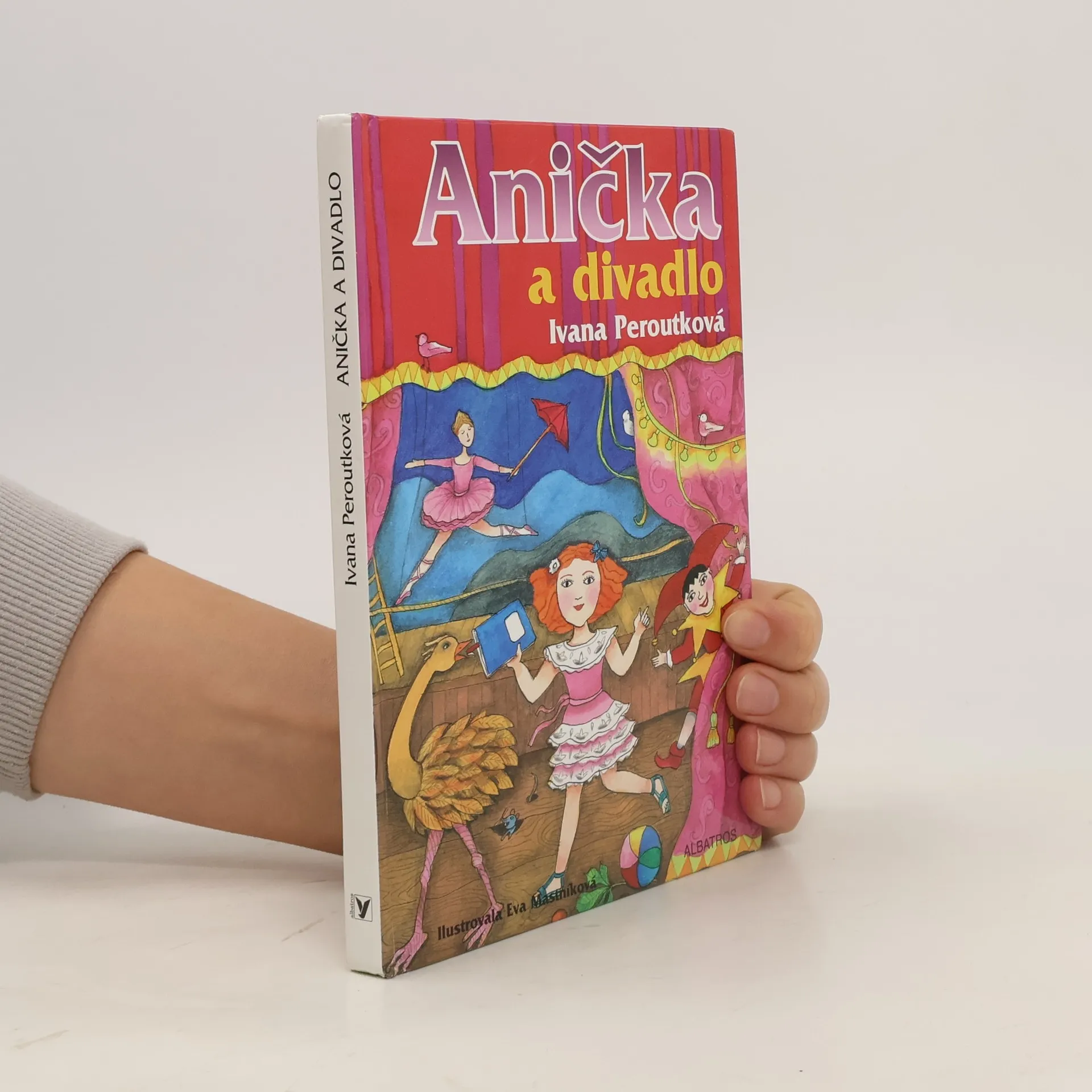 Anička a divadlo | Kniha | Peroutková Ivana | CS