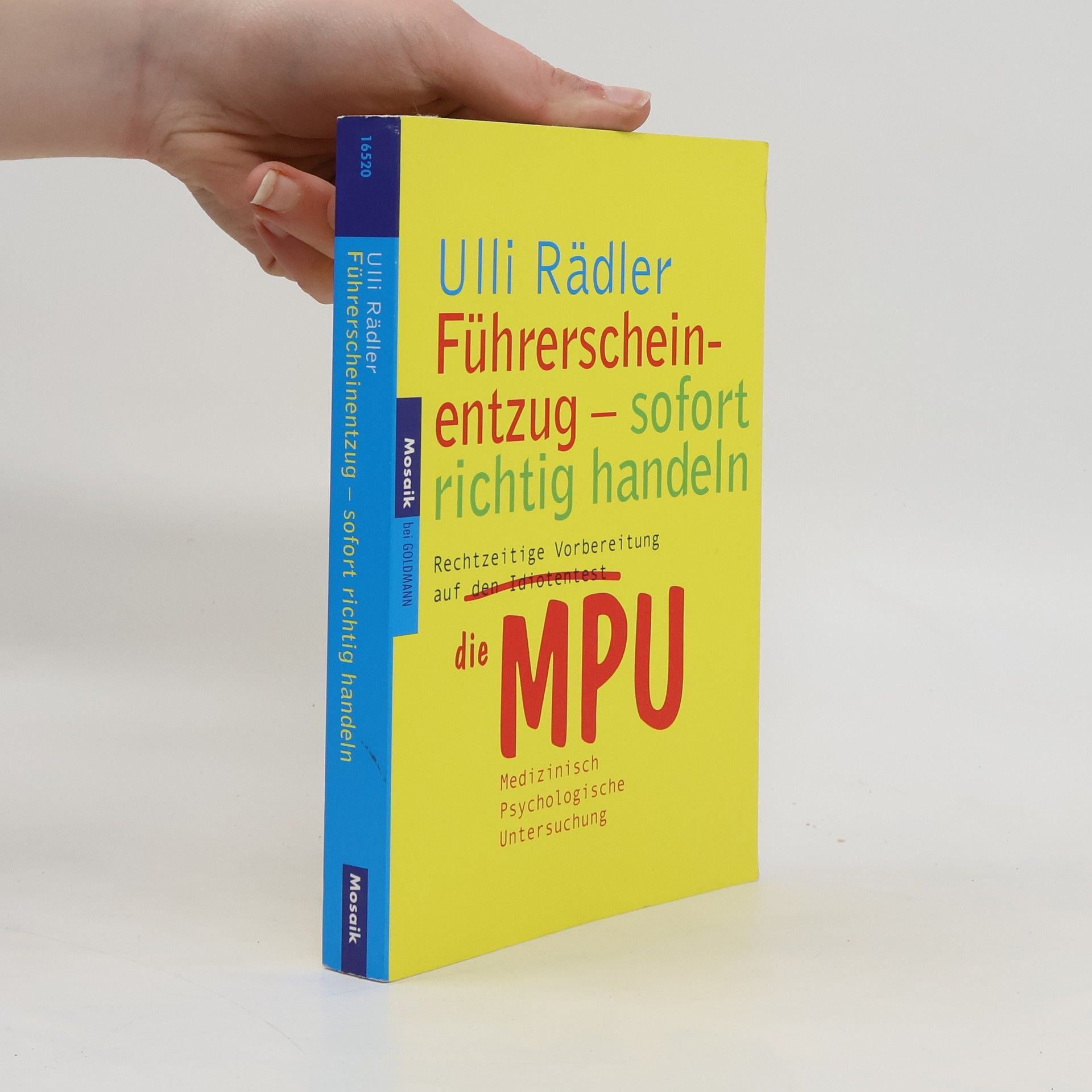 Ulli Rädler Führerscheinentzug - sofort richtig handeln
