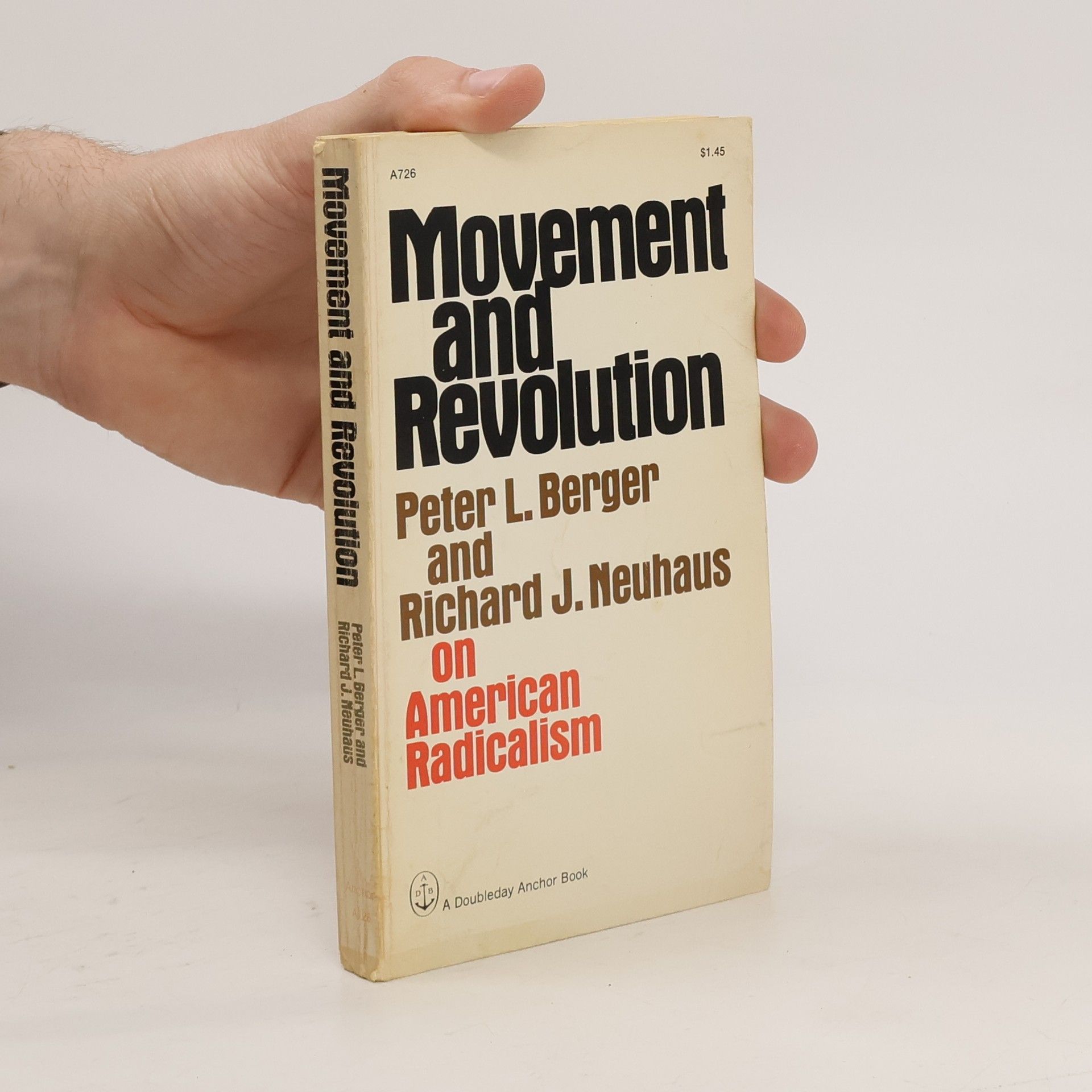 Peter L. Berger Movement and Revolution