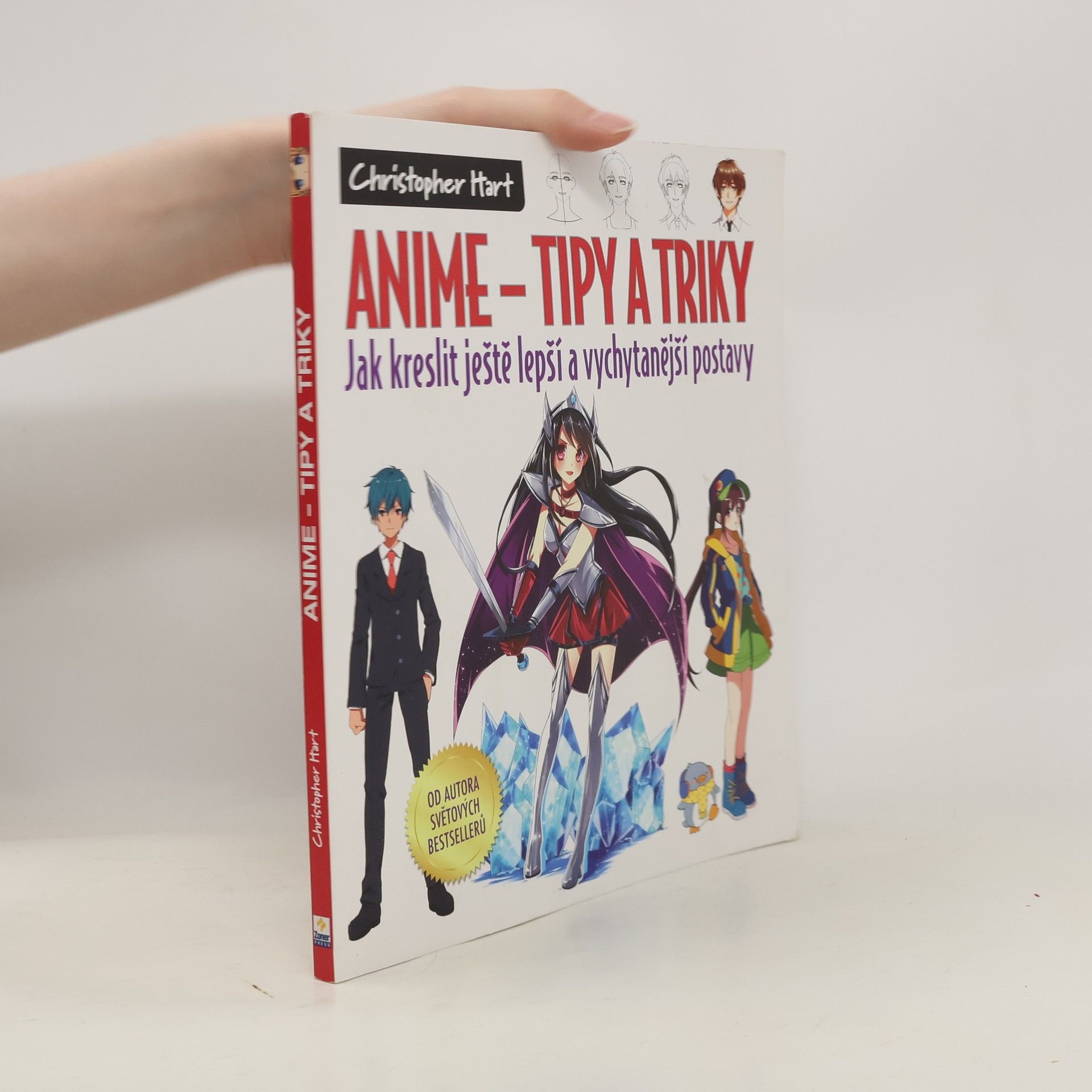 Christopher Hart Anime - tipy a triky Jak kreslit ještě lepší a vychytanější postavy