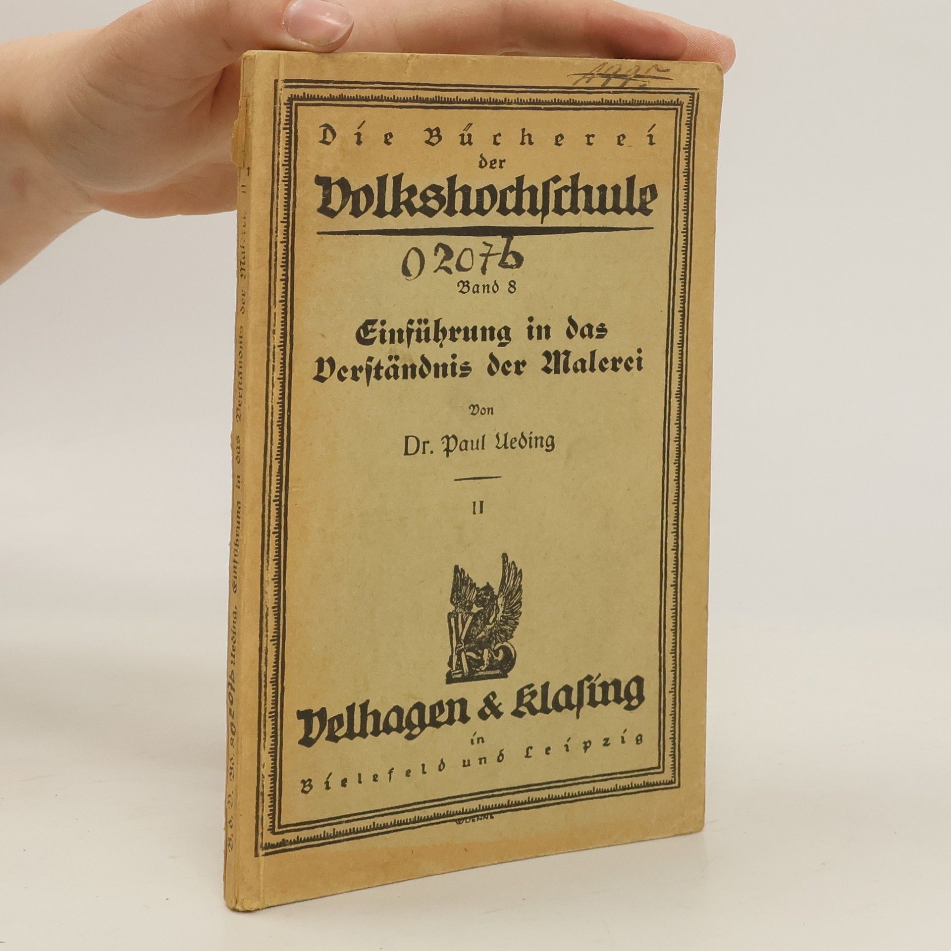 Paul Ueding Einführung in das Verständnis der Malerei