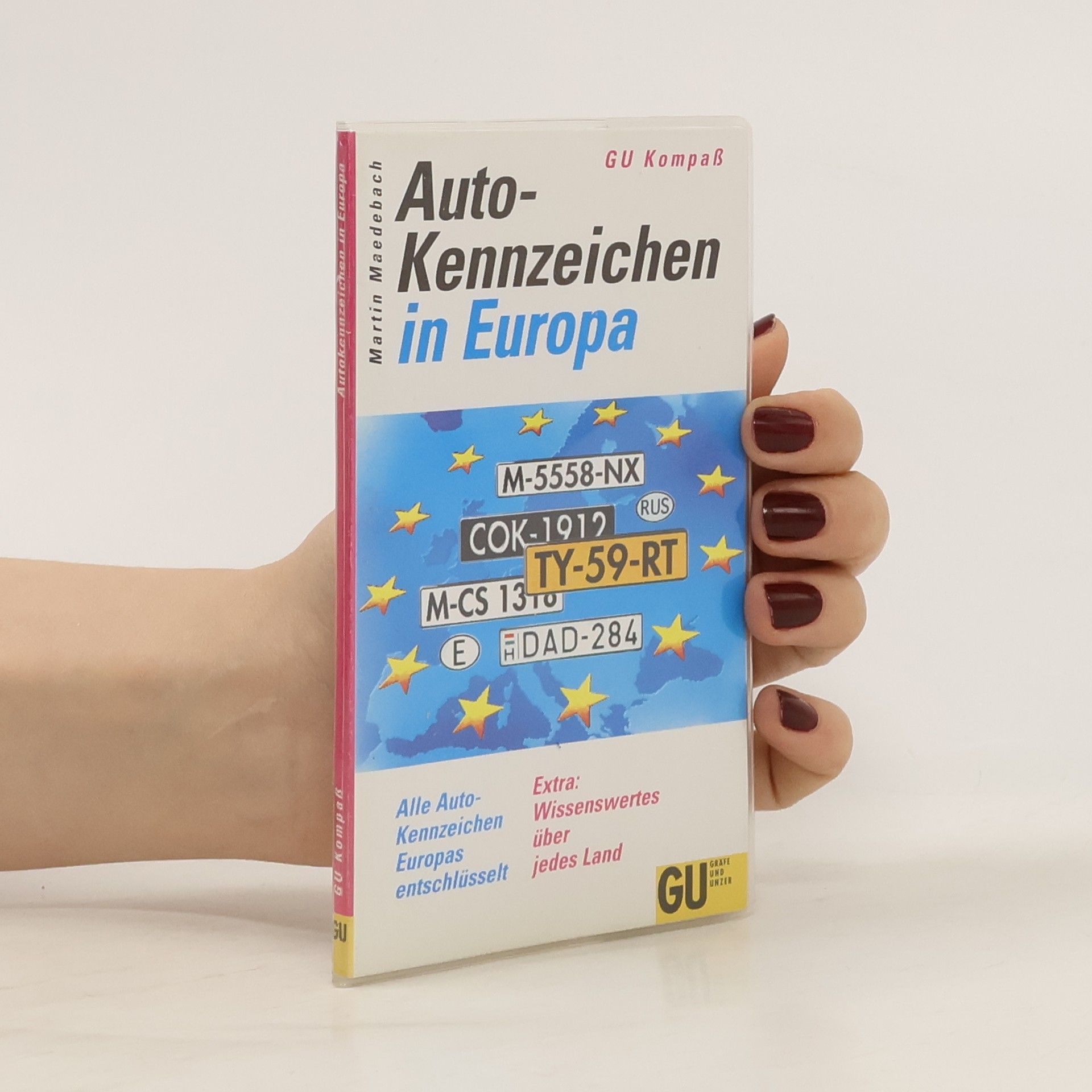 Martin Maedebach Auto-Kennzeichen in Europa
