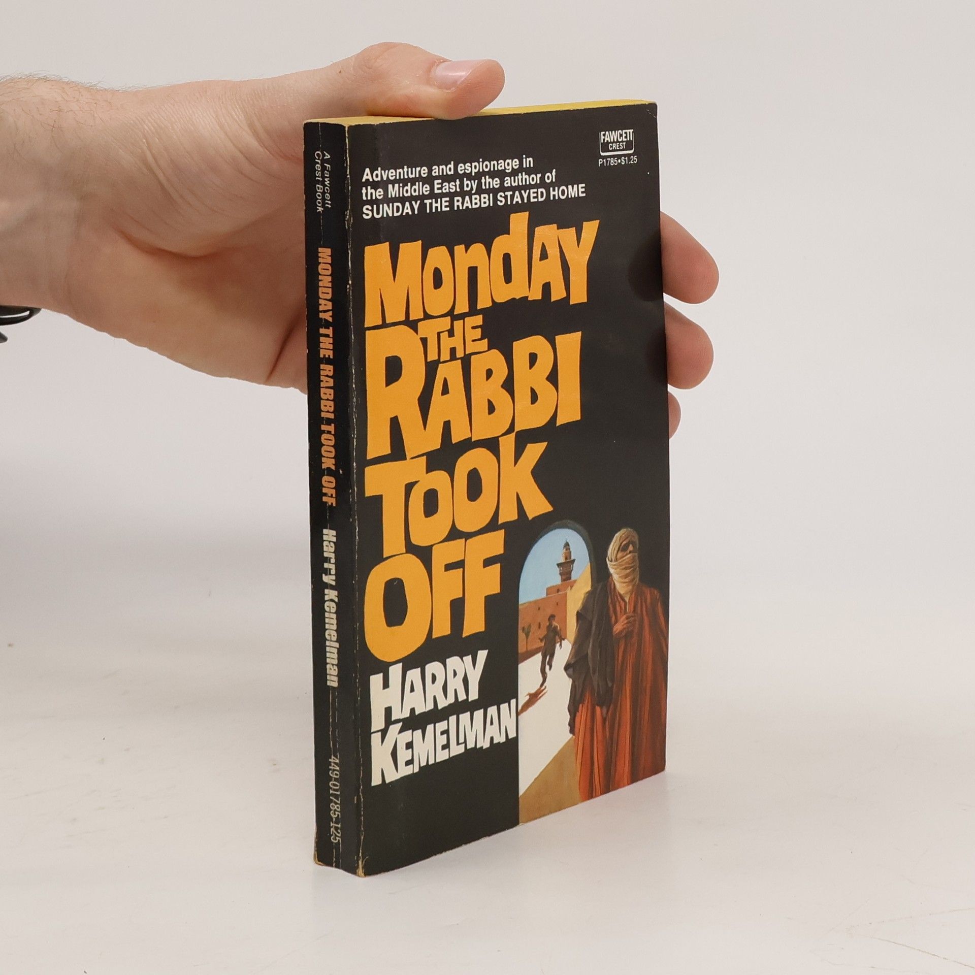 Harry Kemelman Monday the Rabbi Took Off