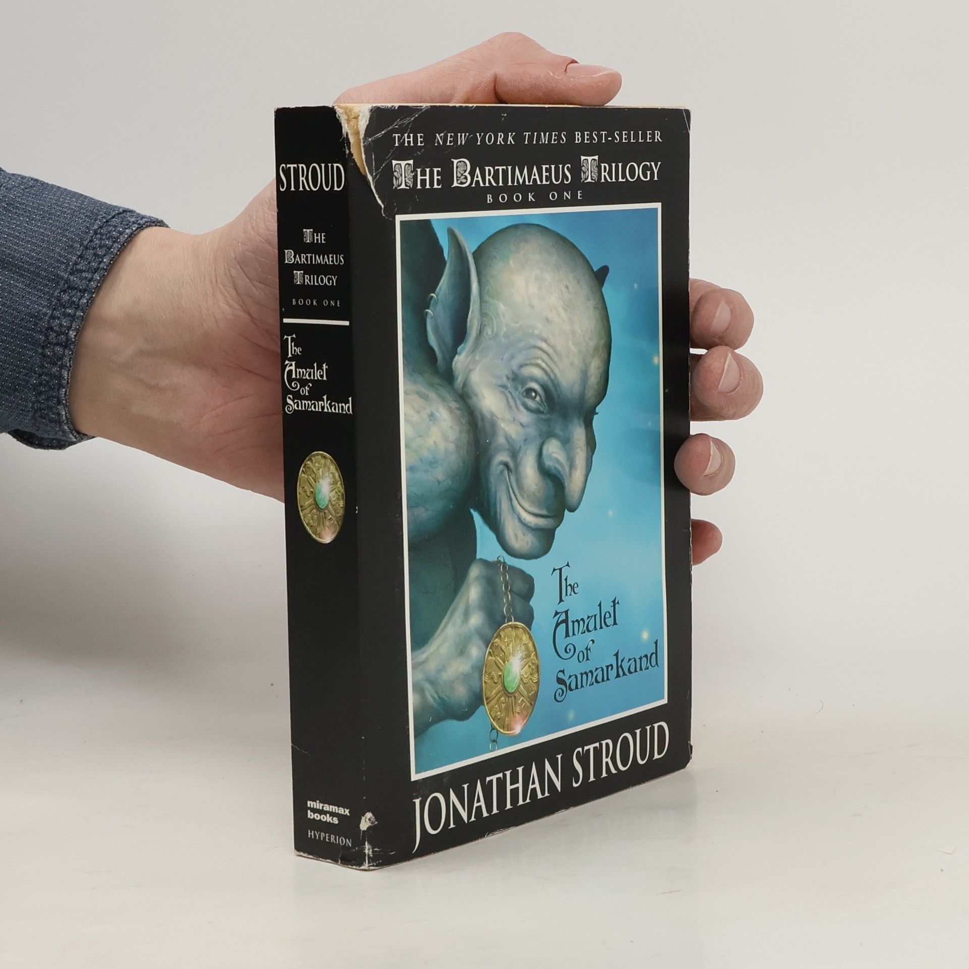 Jonathan Stroud The Amulet of Samarkand. Das Amulett von Samarkand, englische Ausgabe