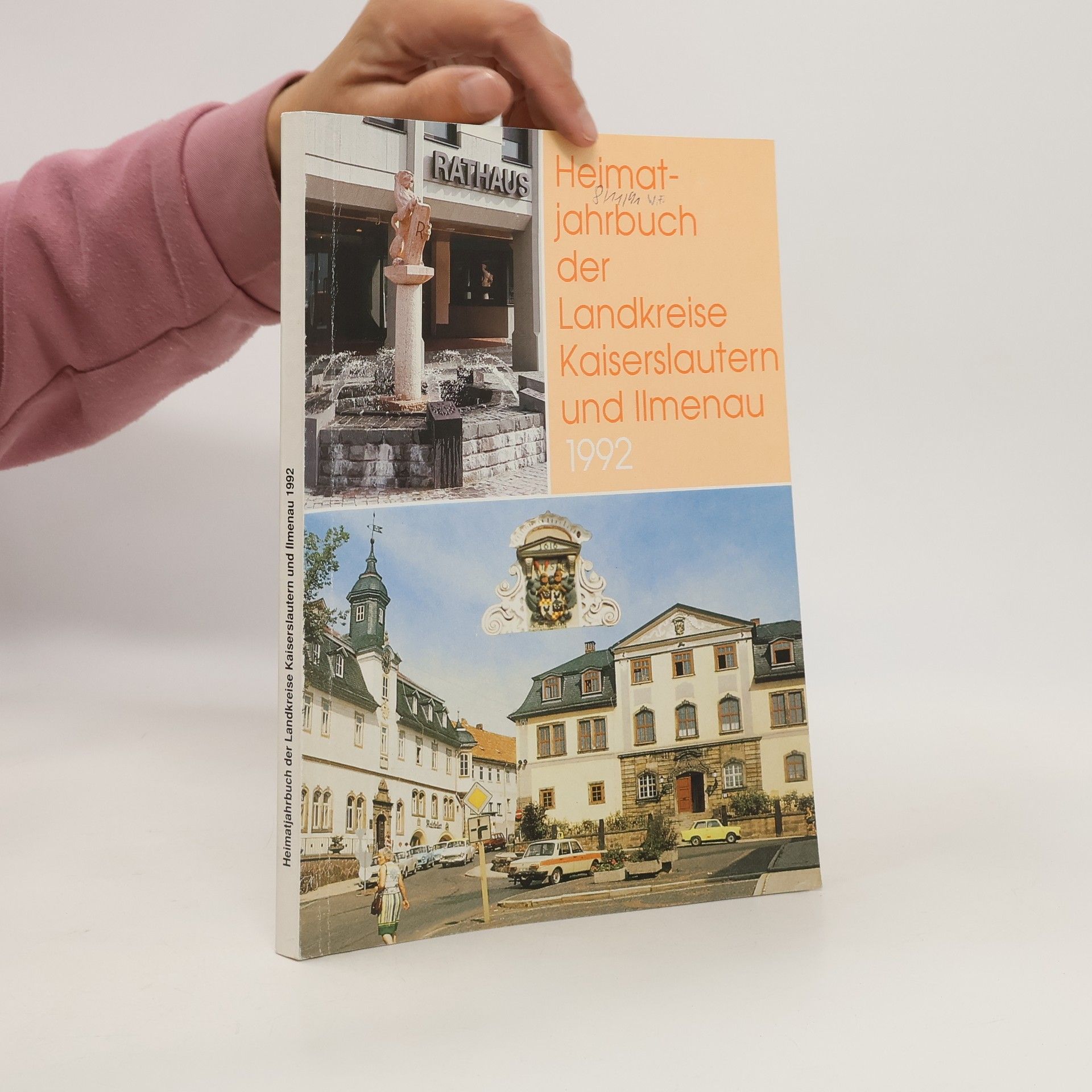 Autorenkollektiv Heimatjahrbuch 1992 des Landkreises Kaiserslautern und Ilmenau