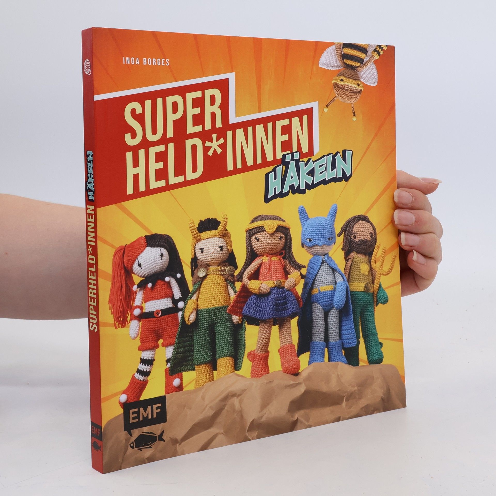 Inga Borges Superhelden und -heldinnen häkeln