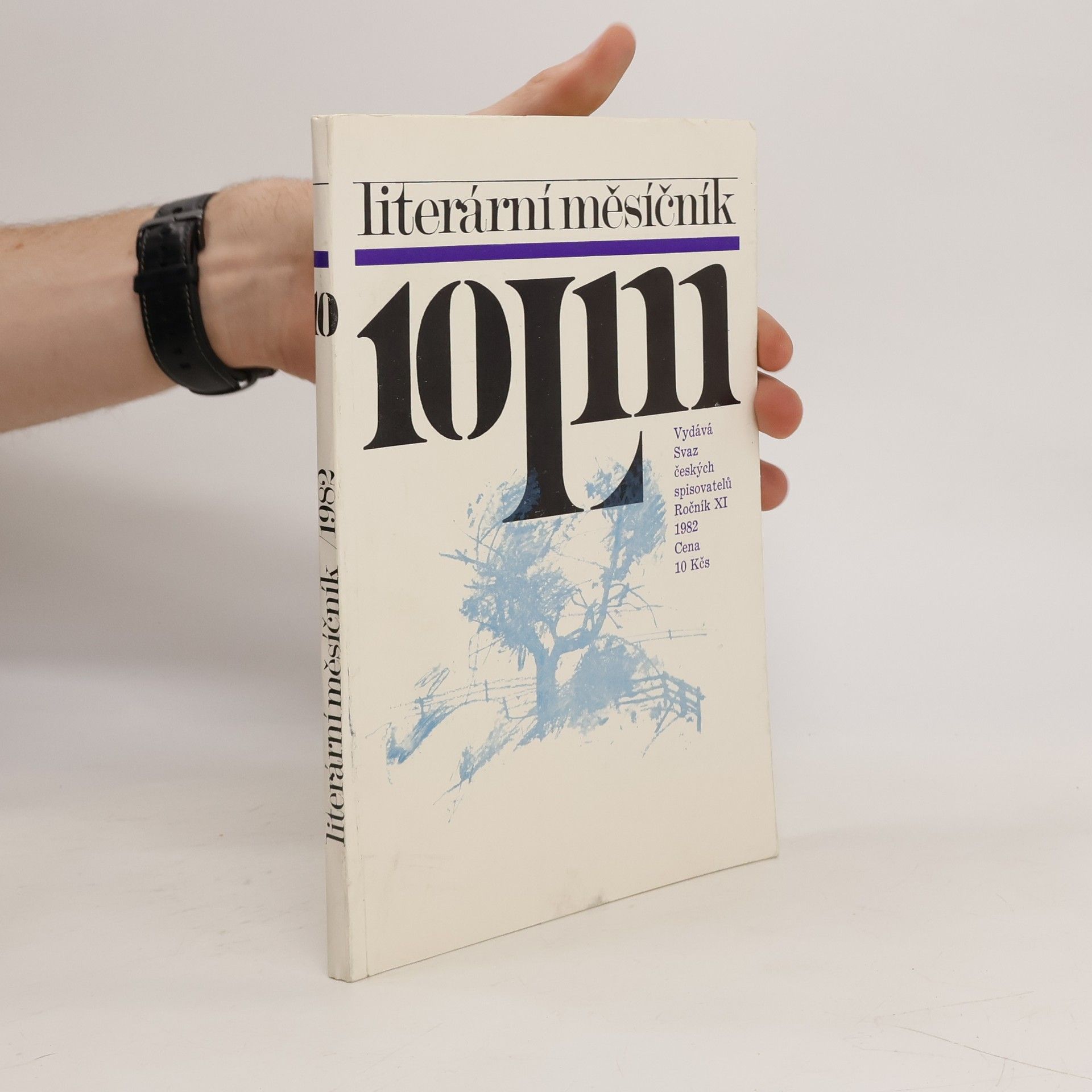 Collectif d'auteurs Literární měsíčník 10/1982