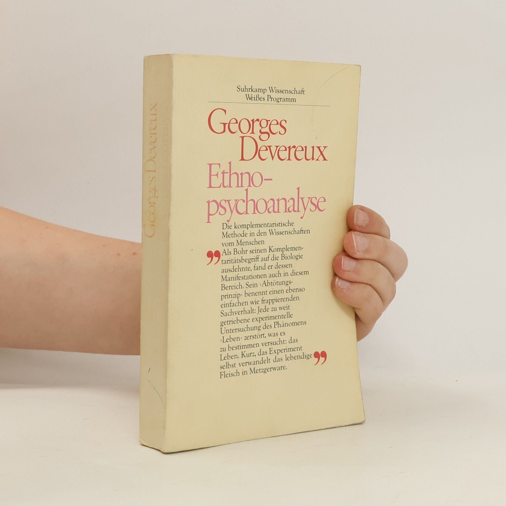 George Devereux Ethnopsychoanalyse