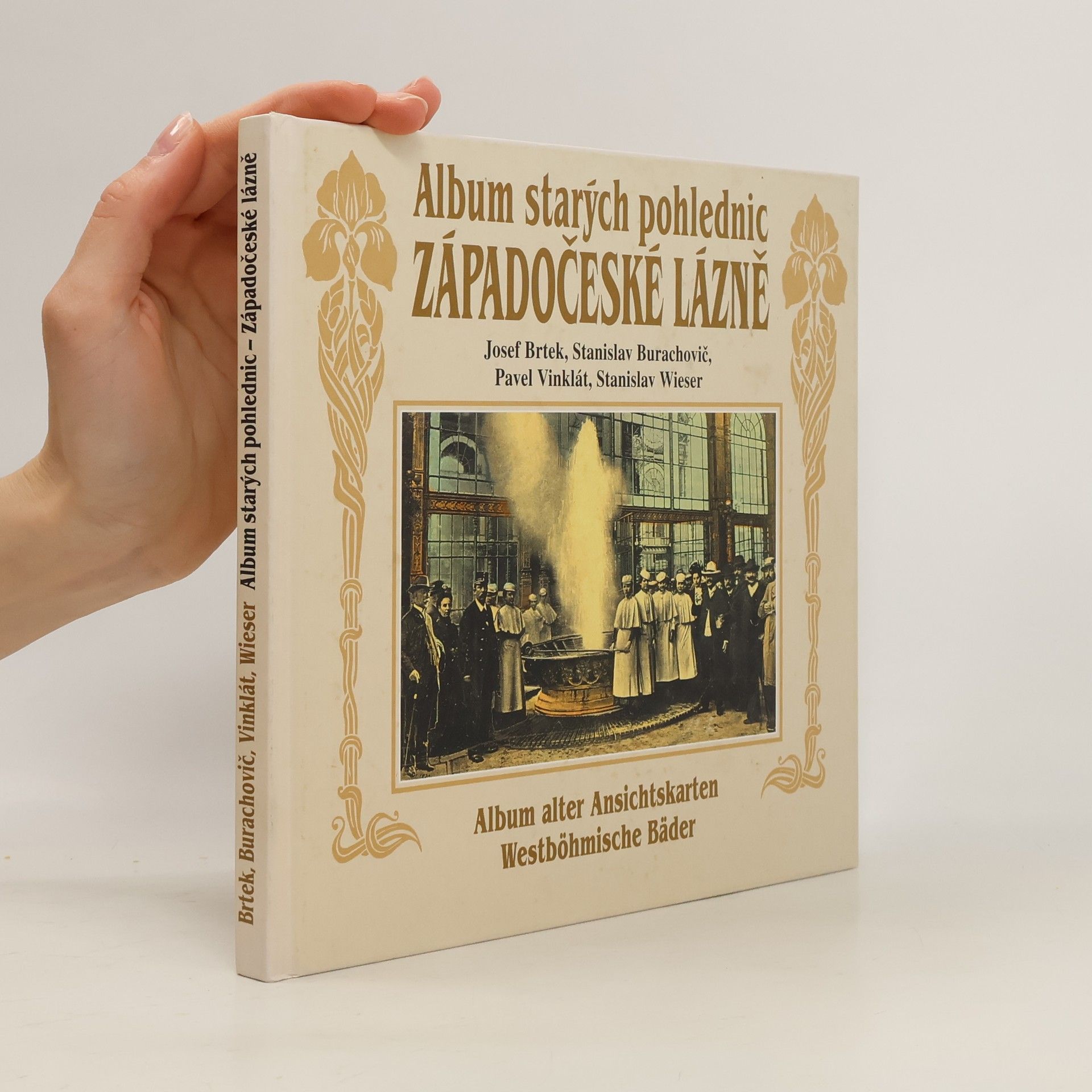 Josef Brtek Album starých pohlednic. Západočeské lázně