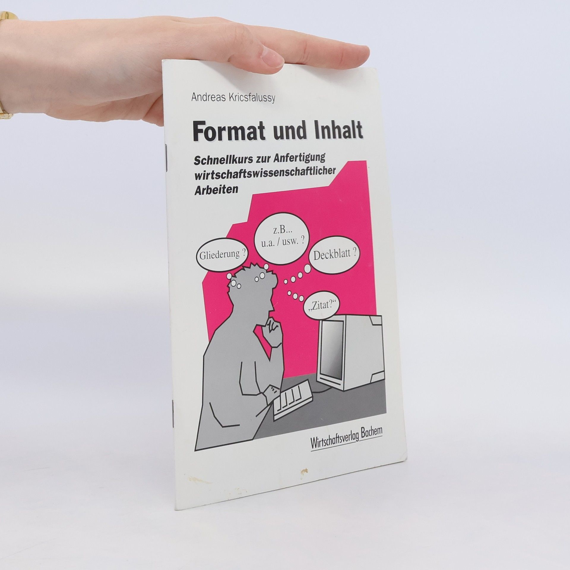 Andreas Kricsfalussy Format und Inhalt