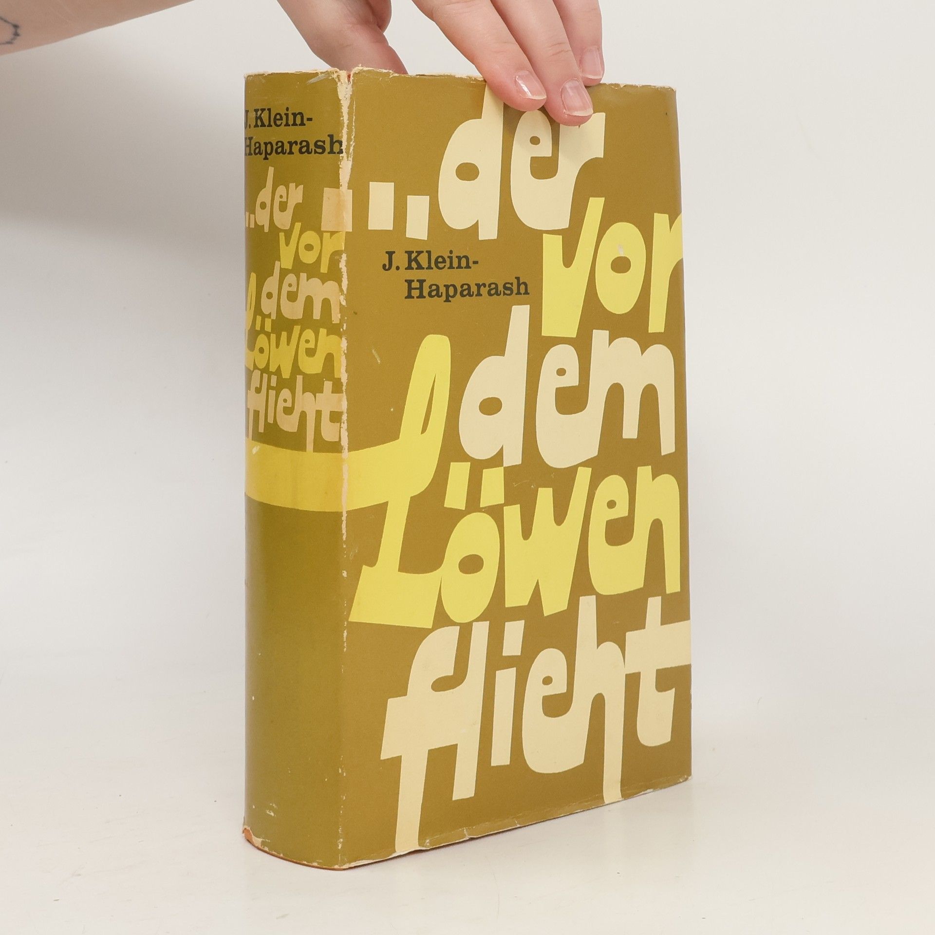 Jacob Klein-Haparash ...Der vor dem Löwen flieht