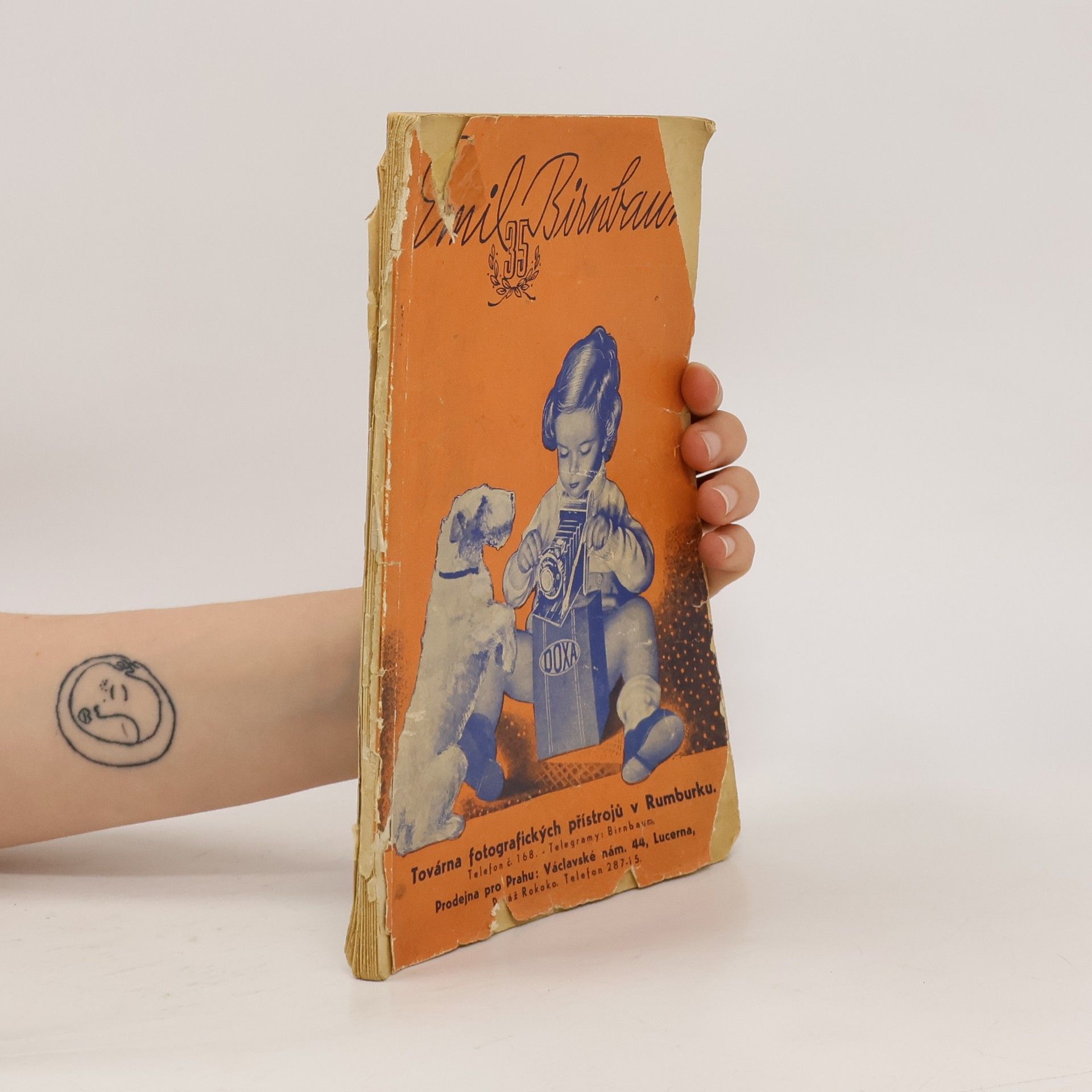 Emil Birnbaum Továrna fotografických přístrojů v Rumburku