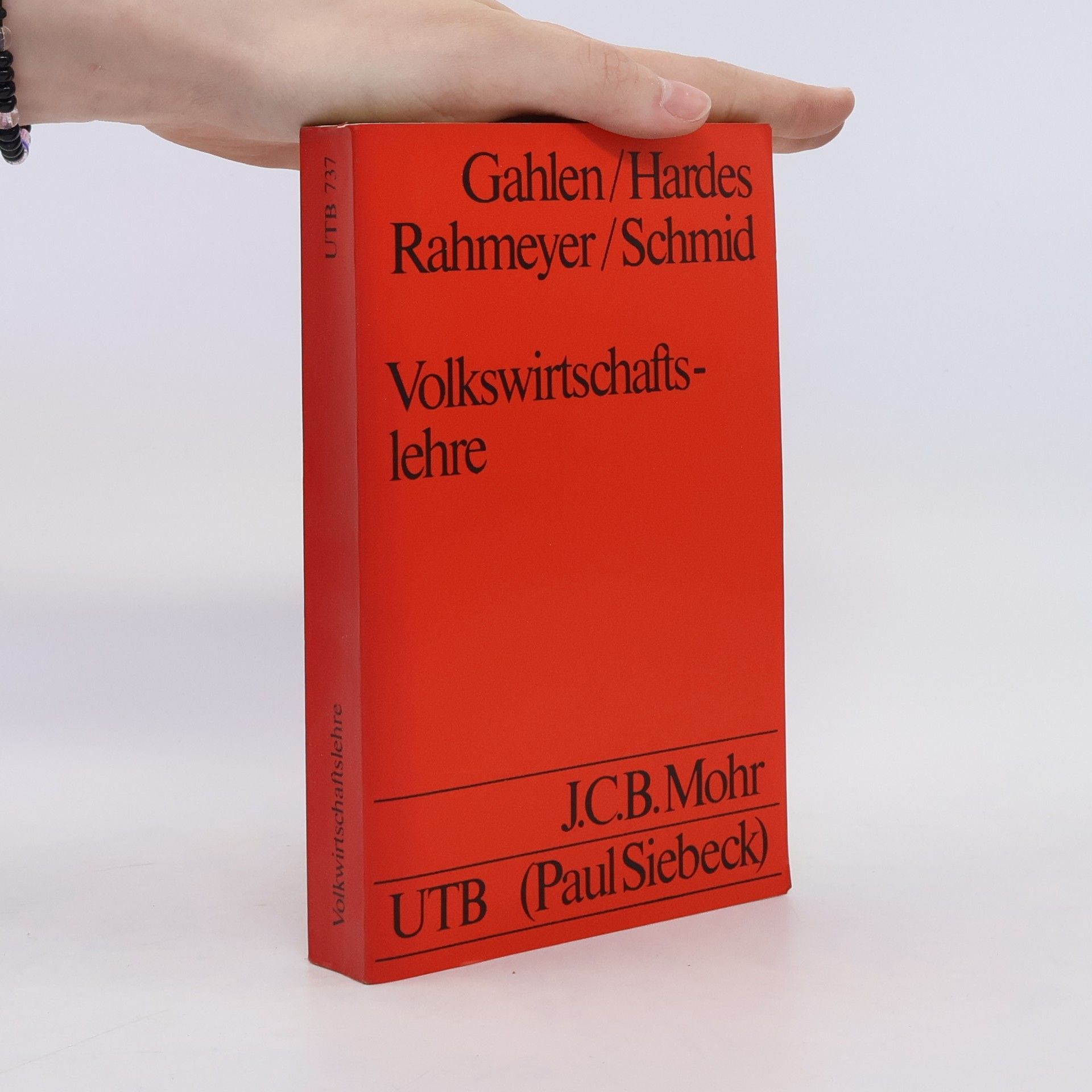 Bernhard Gahlen Volkswirtschaftslehre