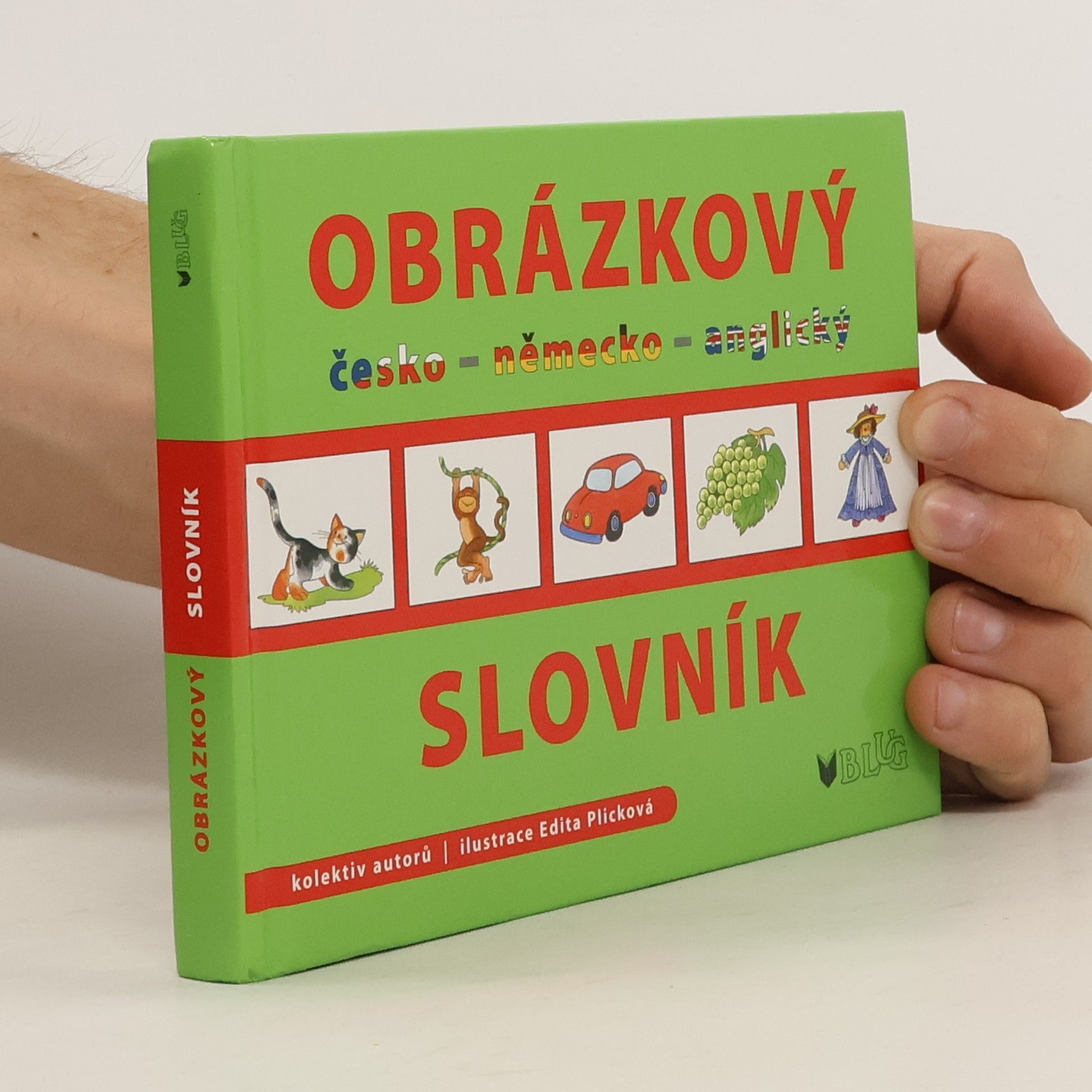 Plicková Edita Obrázkový slovník: česko - německo - anglický