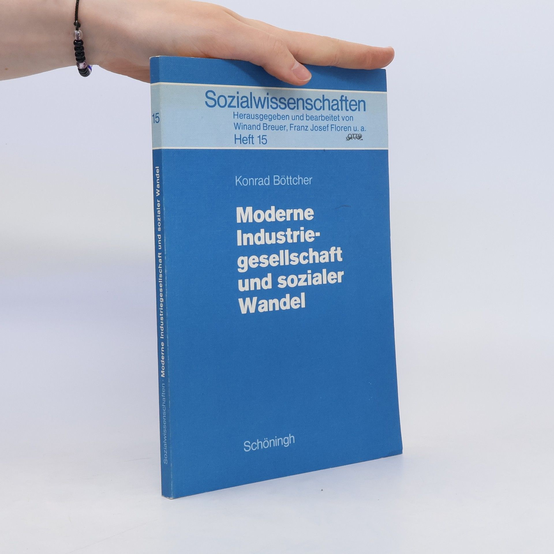 Konrad Böttcher Moderne Industriegesellschaft und sozialer Wandel