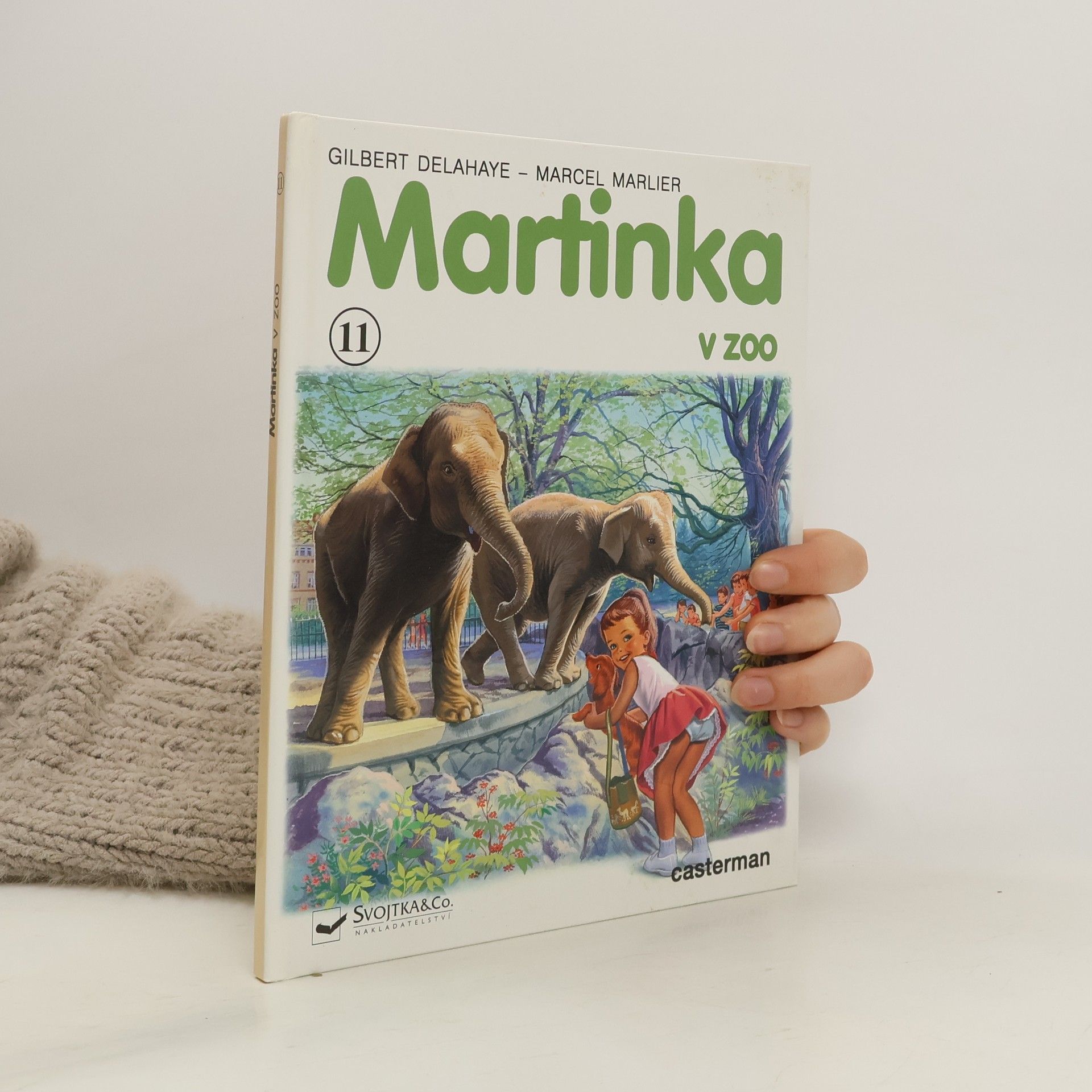 Gilbert Delahaye Martinka v zoo