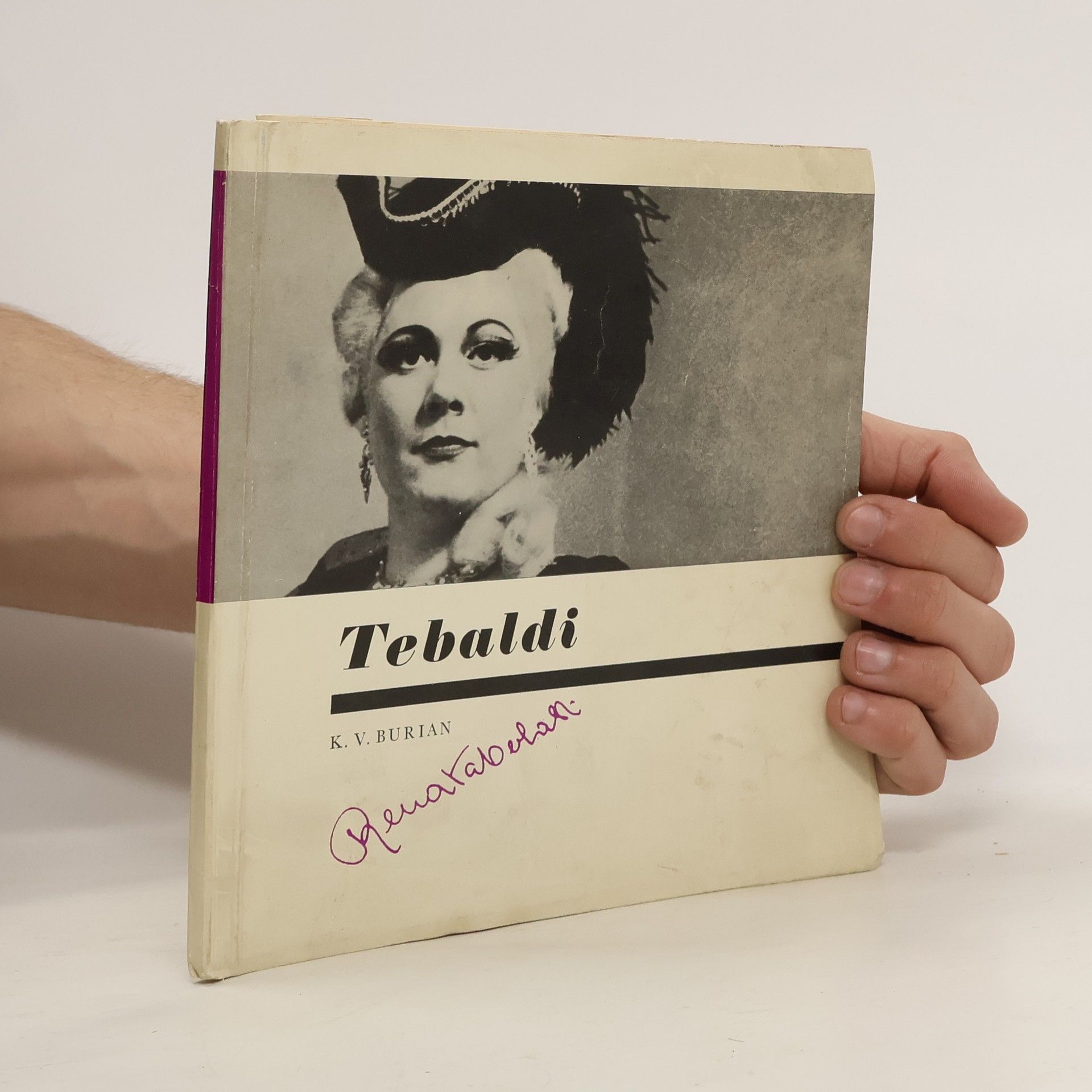 Karel Vladimír Burian Renata Tebaldi