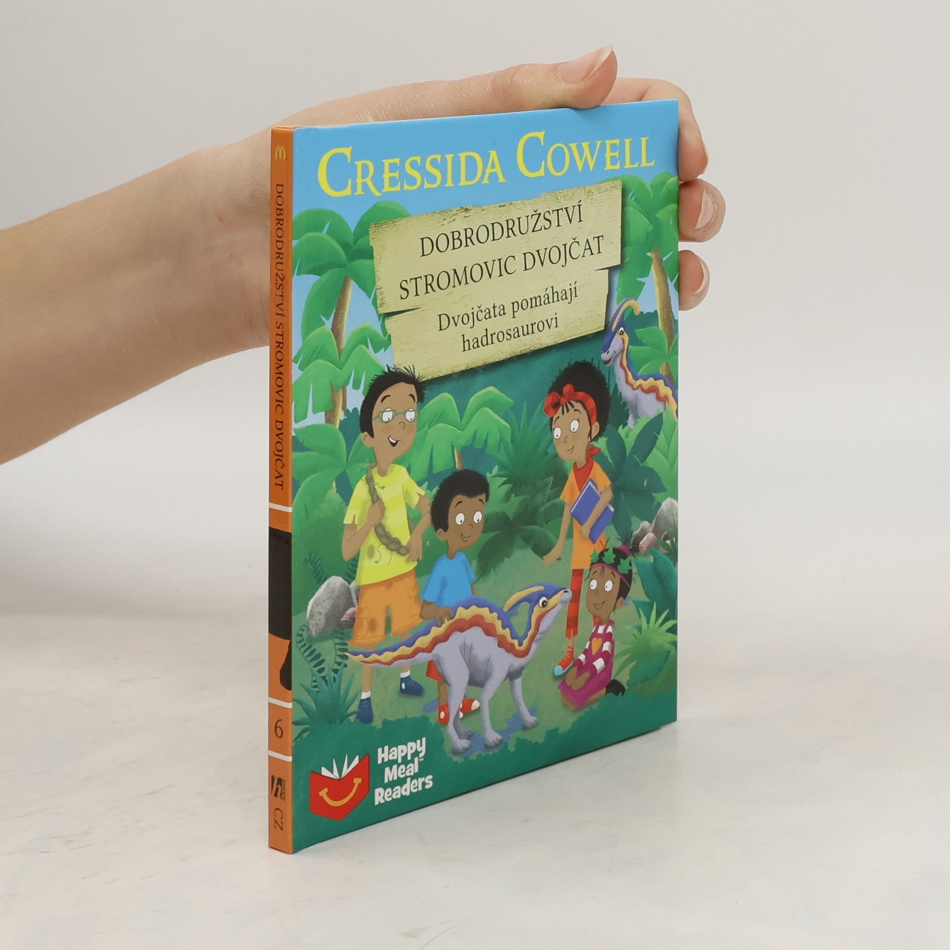 Cressida Cowell Dobrodružství Stromovic dvojčat: Dvojčata pomáhají hadrosaurovi