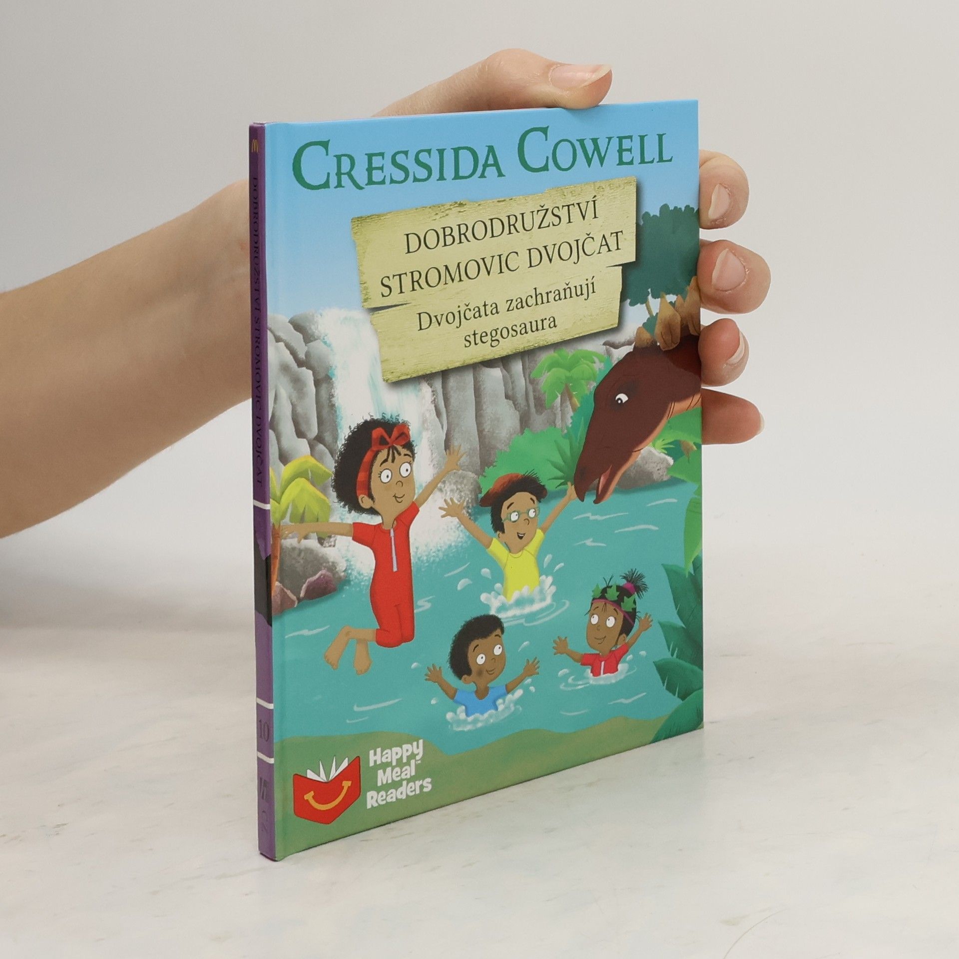 Cressida Cowell Dobrodružství Stromovic dvojčat. Dvojčata zachraňují stegosaura