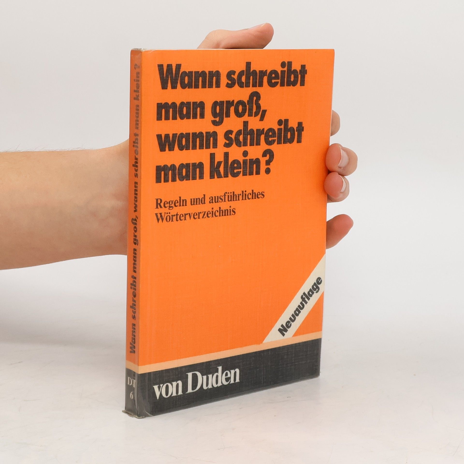 Wolfgang Mentrup Duden. Wann Schreibt Man Groß, Wann Schreibt Man Klein?