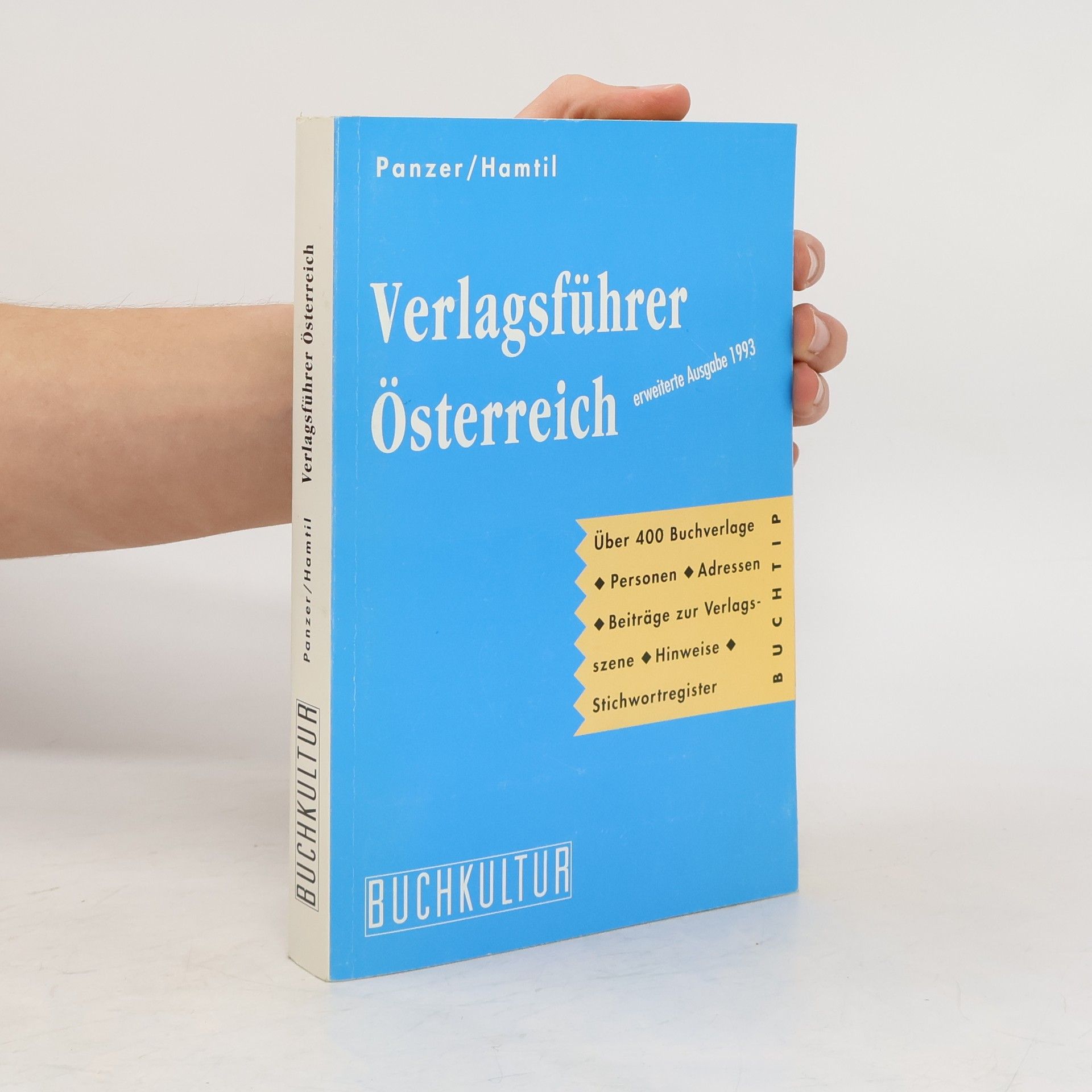 Friedrich Panzer Verlagsführer Österreich