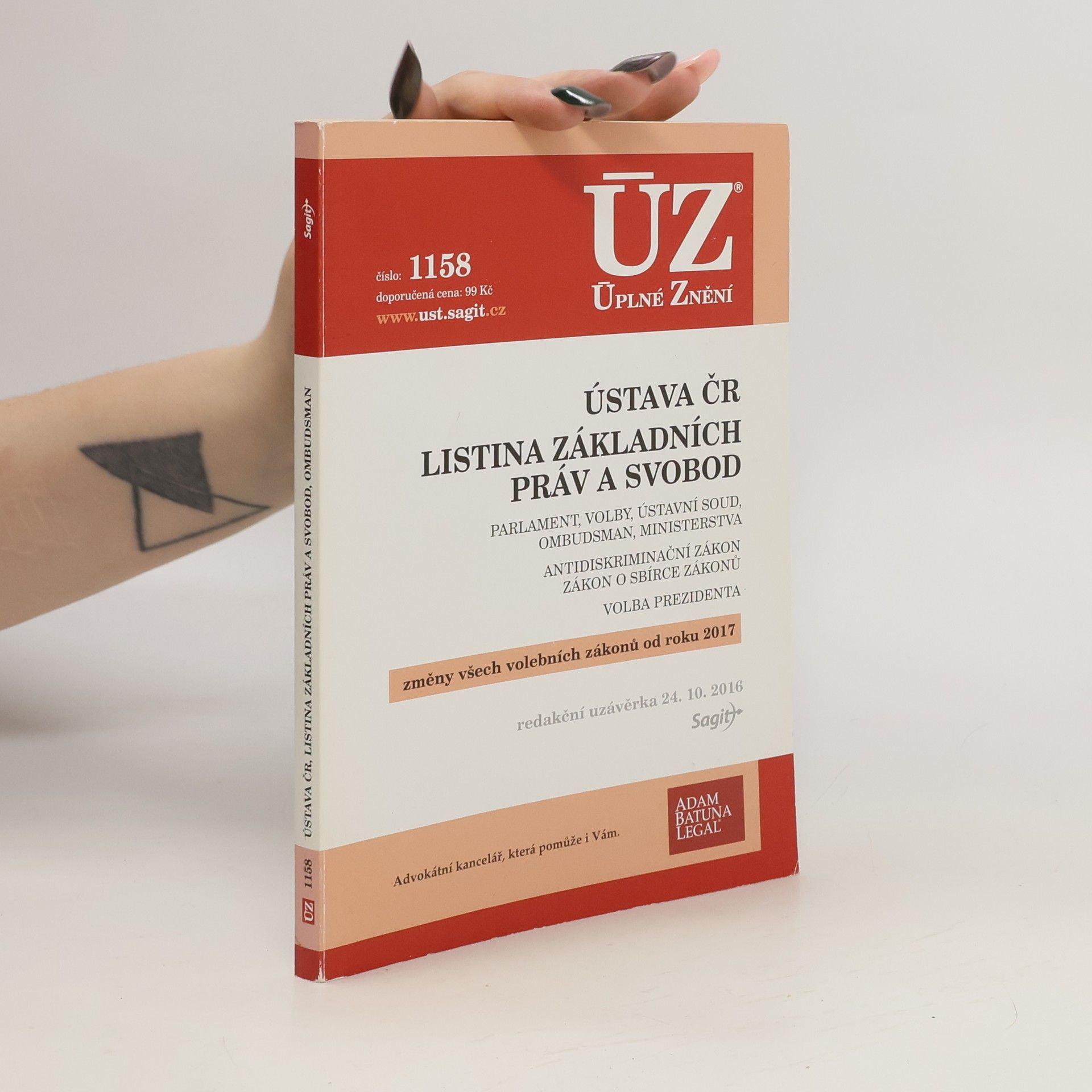 Autorenkollektiv Ústava ČR ; Listina základních práv a svobod
