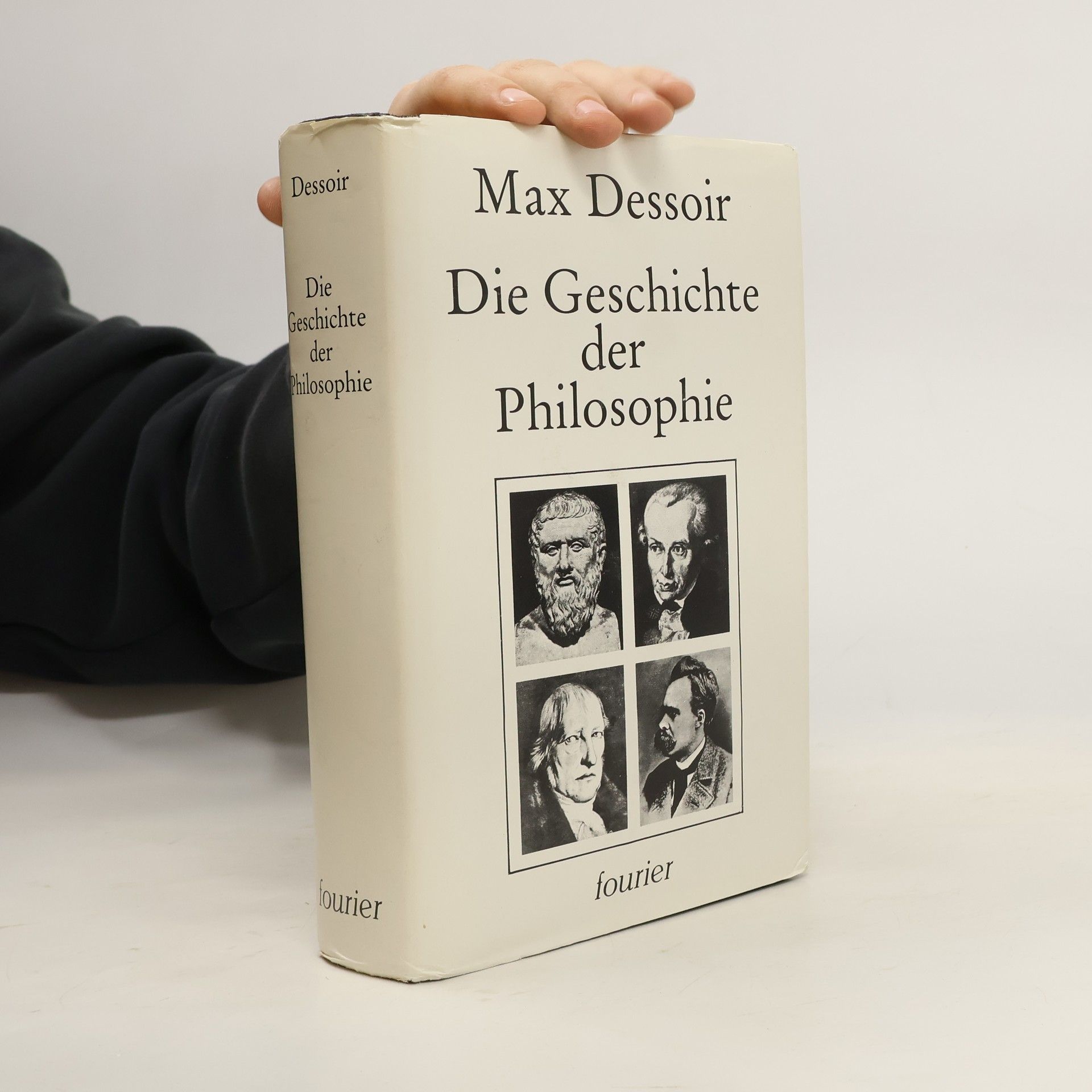 Max Dessoir Die Geschichte der Philosophie
