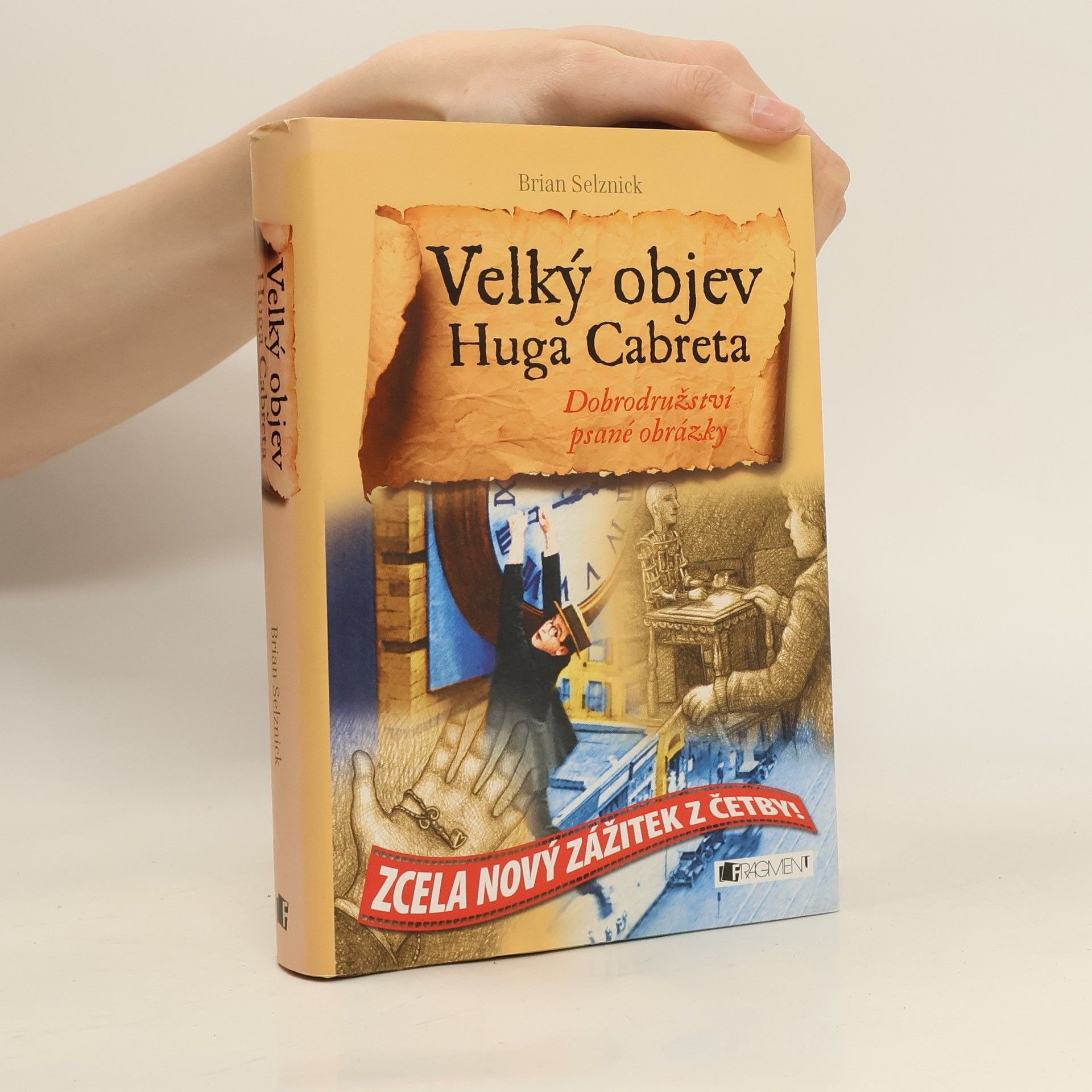 Velký objev Huga Cabreta. Román ve slovech a obrazech