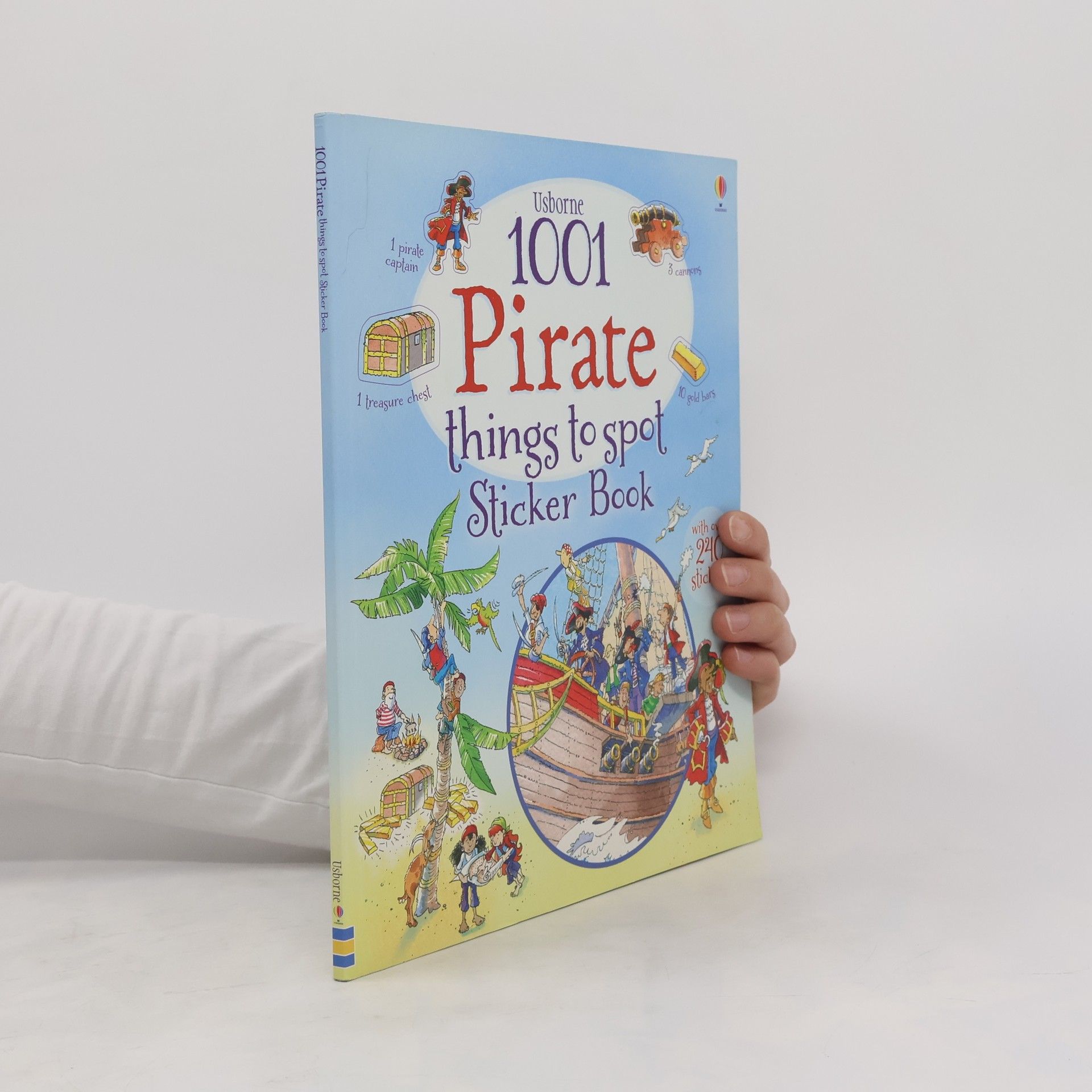 Rob Lloyd Jones Usborne 1001 Pirate Things to Spot Sticker Book