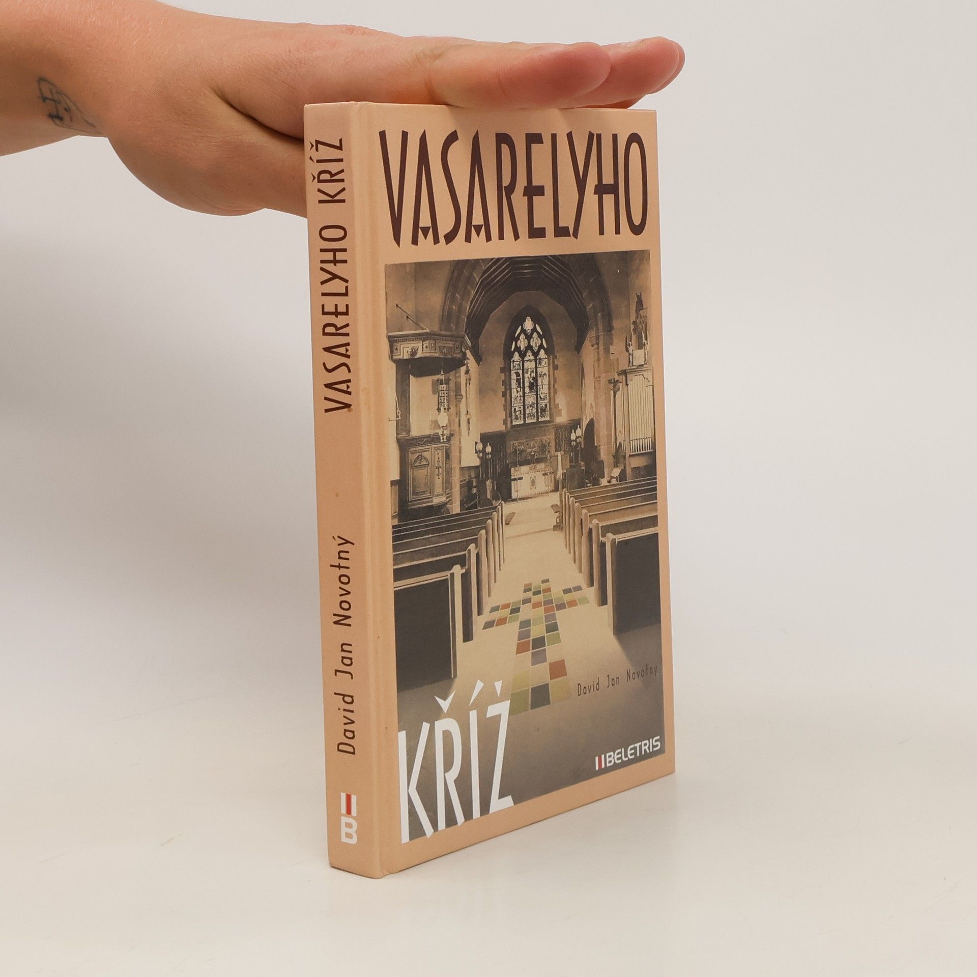 David Jan Novotný Vasarelyho kříž : pisoidně realistický román