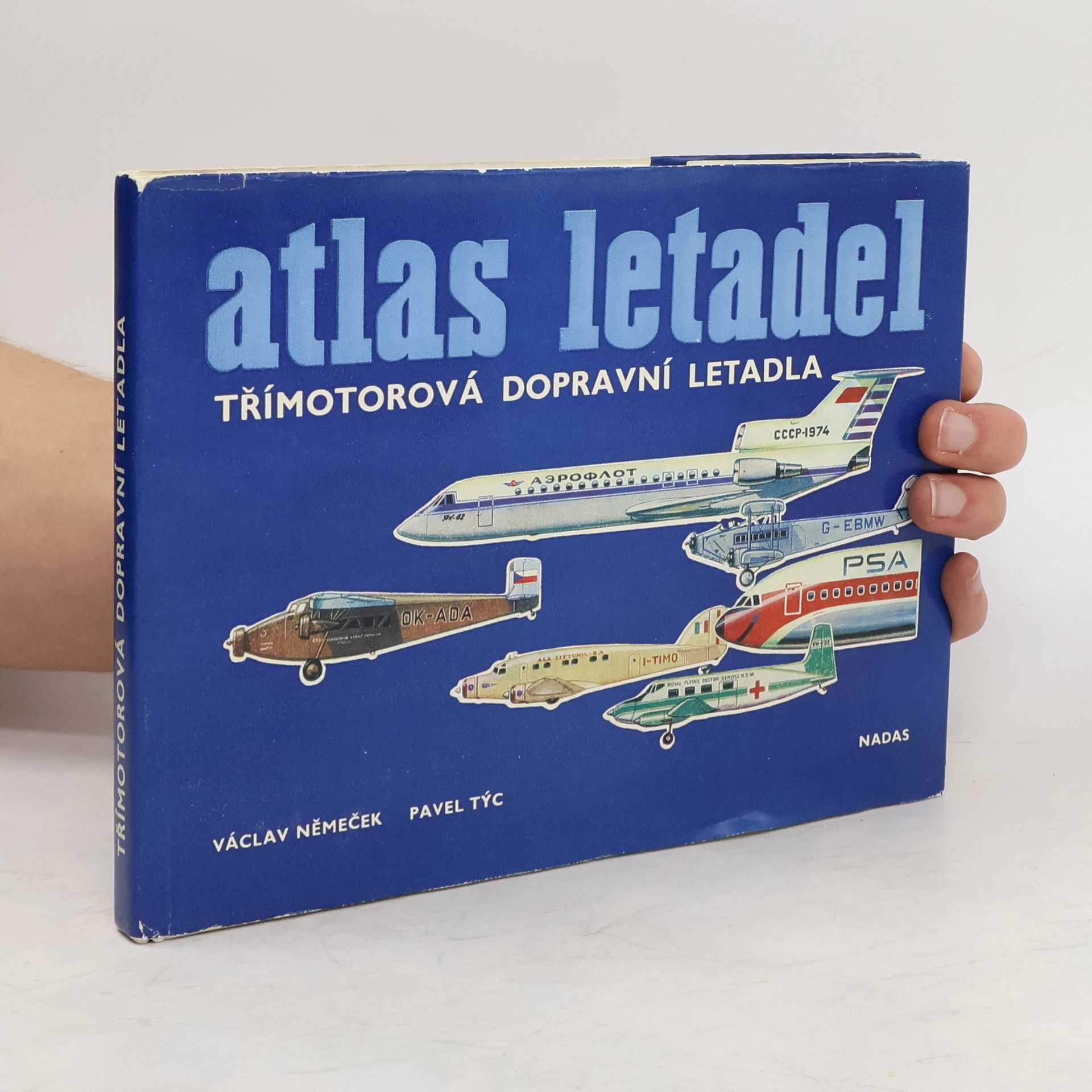 Václav Němeček Atlas letadel. Třímotorová dopravní letadla