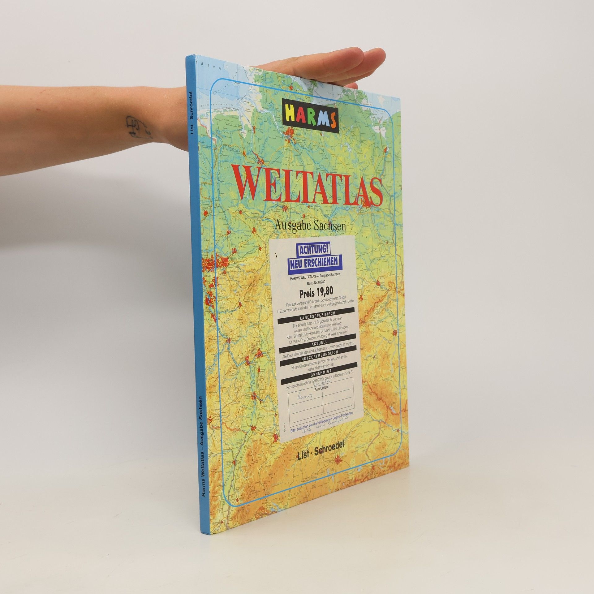Collectif d'auteurs Harms Weltatlas