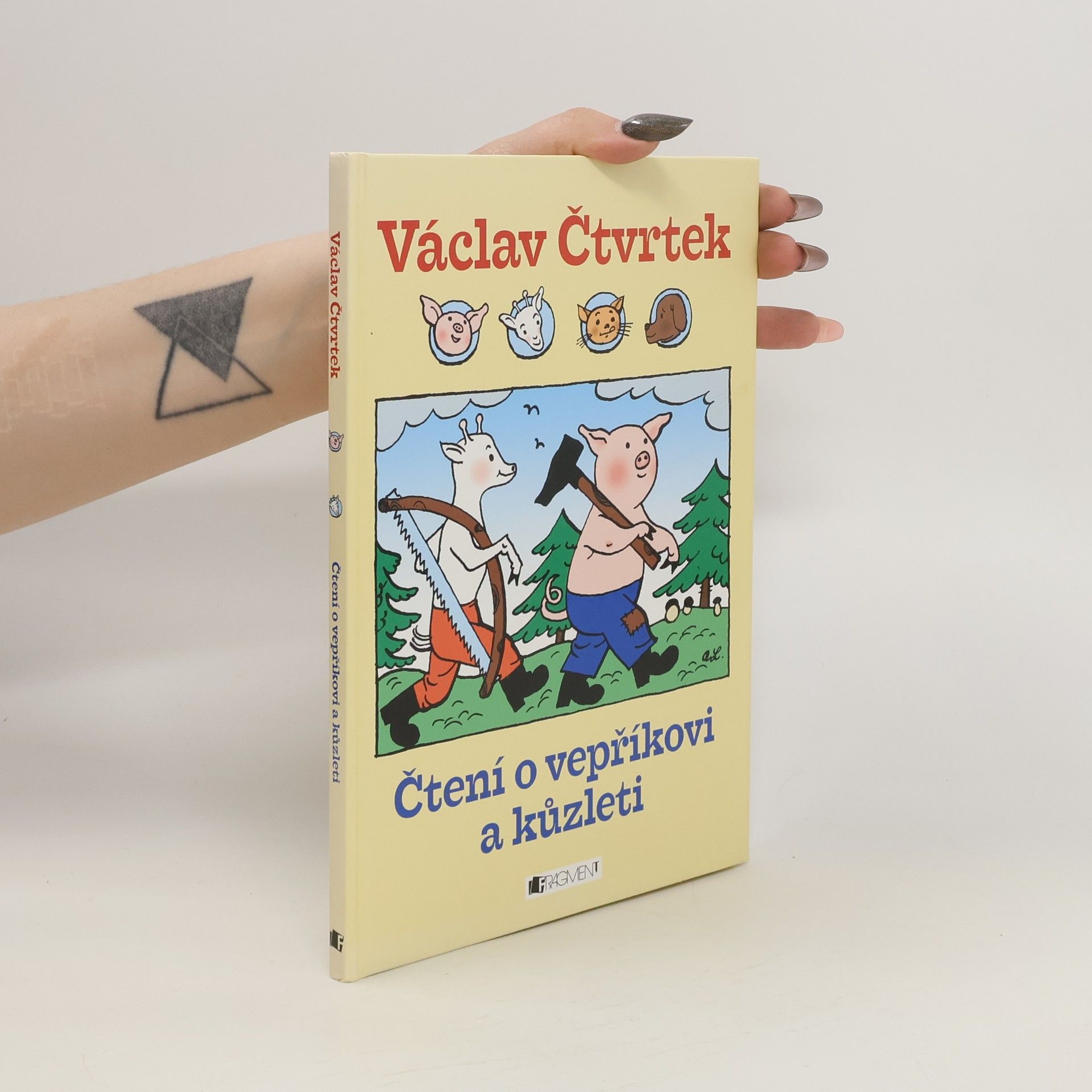 Václav Čtvrtek Čtení o vepříkovi a kůzleti