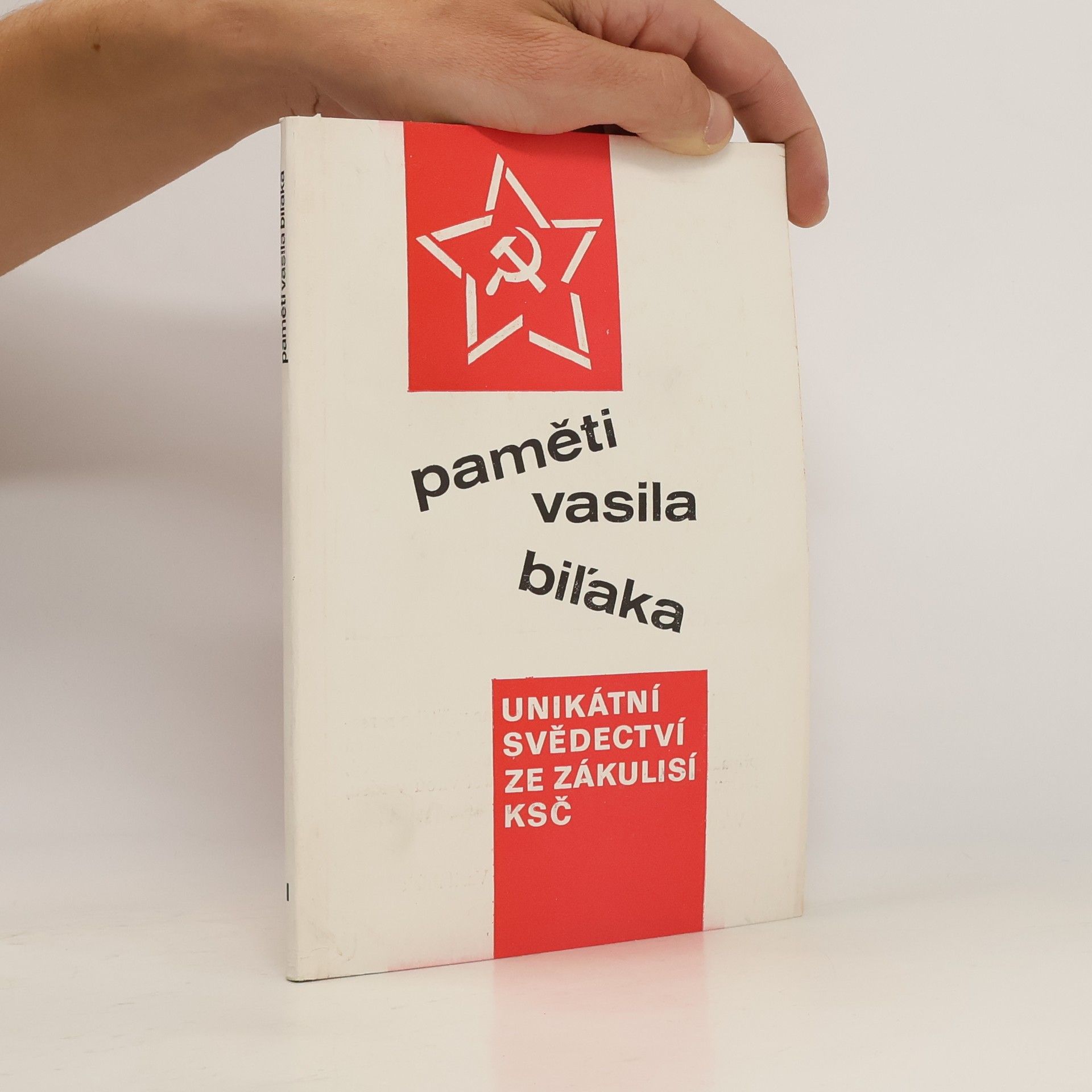 Vasil Biľak Paměti Vasila Biľaka. I.