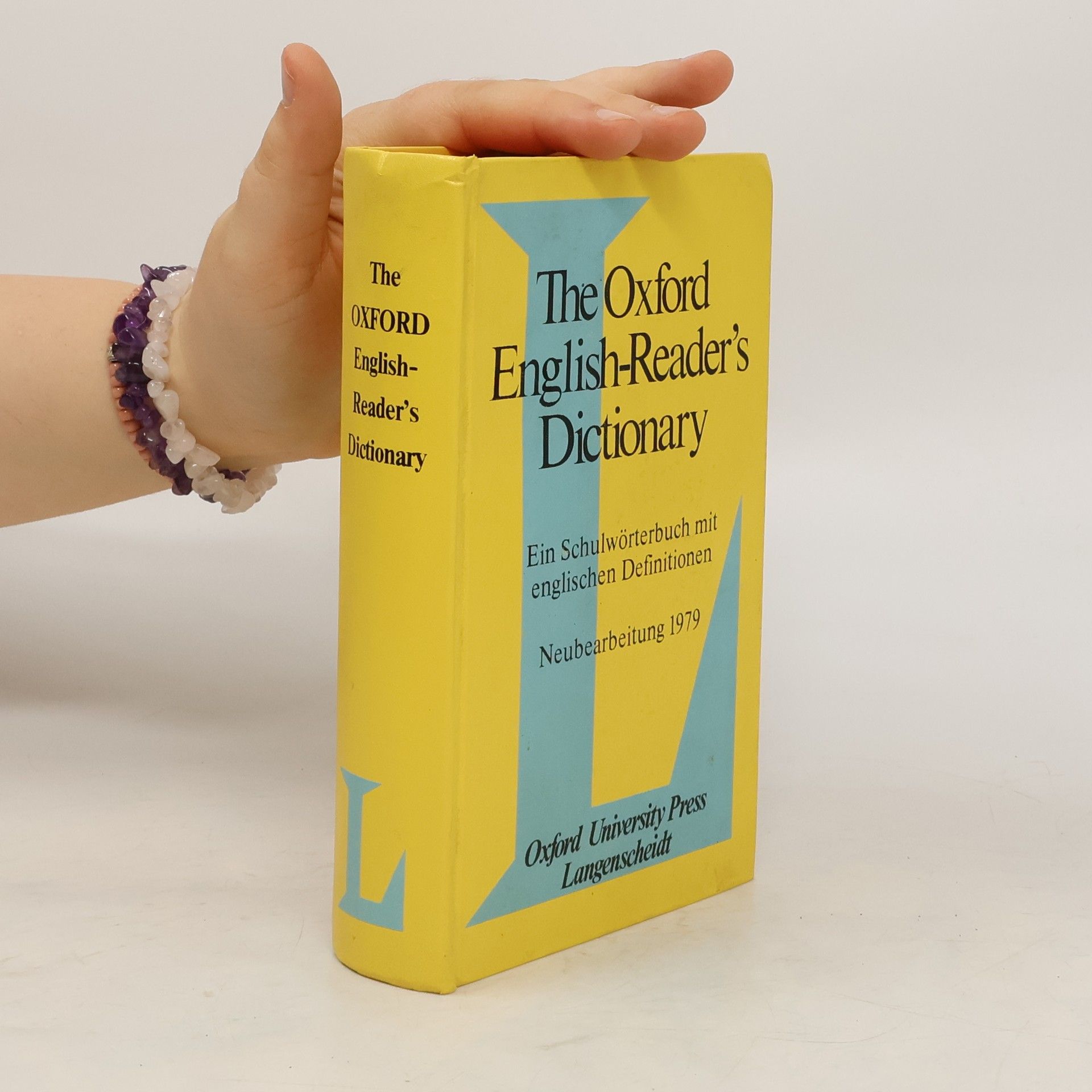 A. S. Honbi The Oxford English-Reader's Dictionary. Ein Schulwörterbuch mit englischen Definitionen