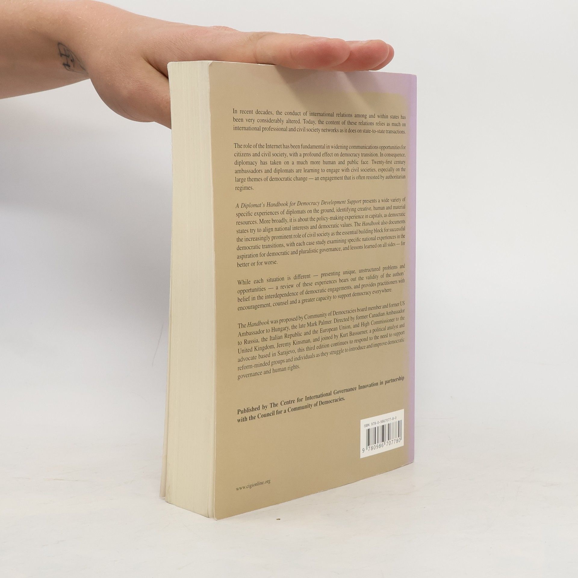 Jeremy Kinsman A Diplomat's Handbook