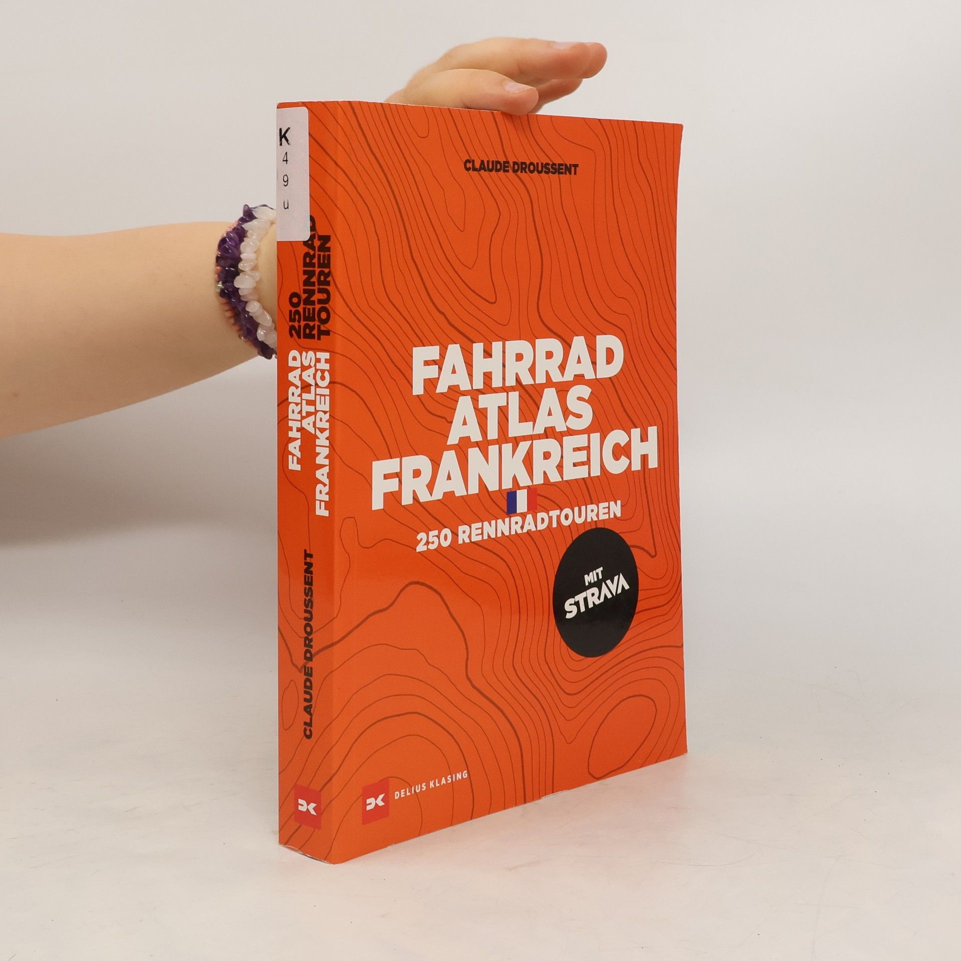 Claude Droussent Fahrrad Atlas Frankreich