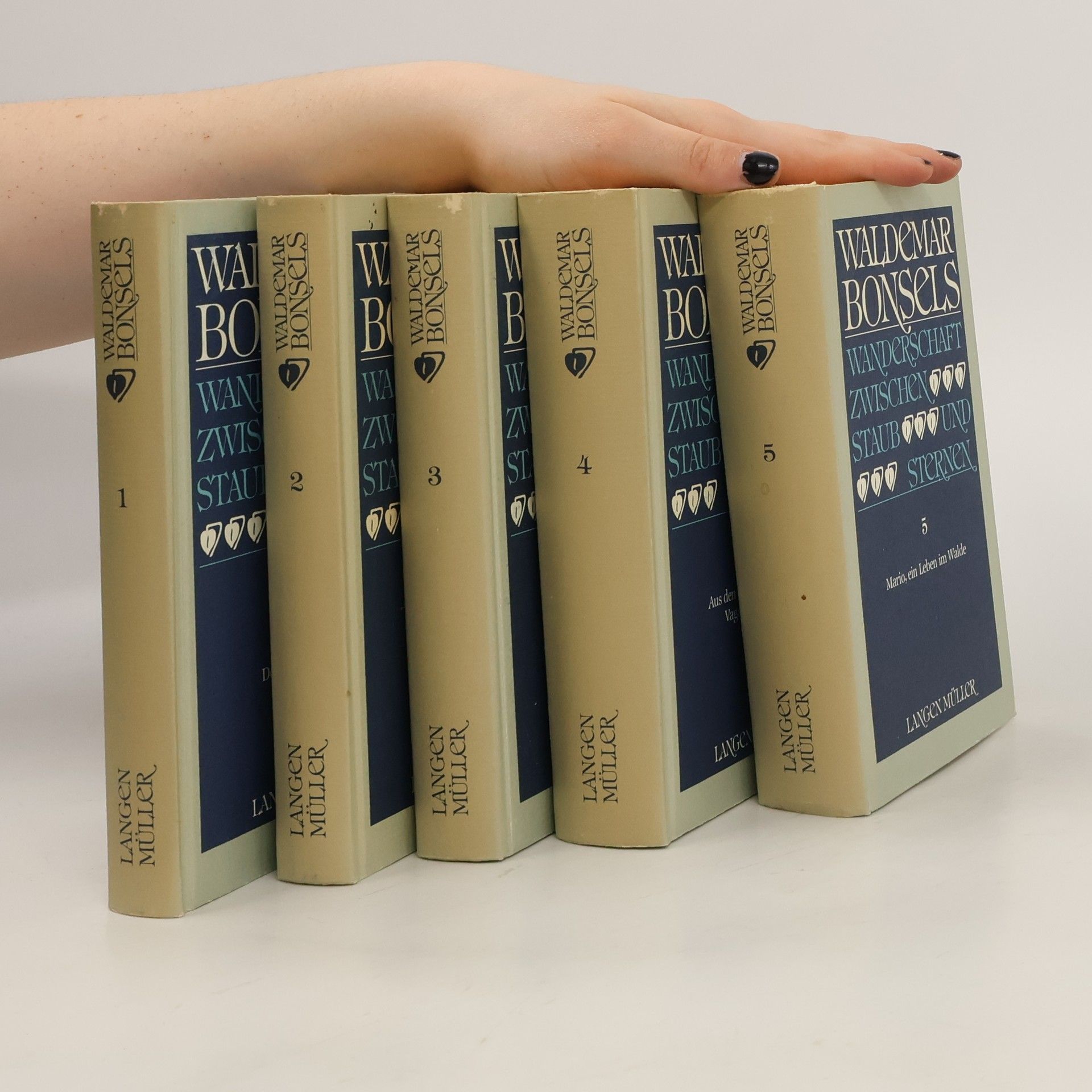 Waldemar Bonsels Wanderschaft zwischen Staub und Sternen 1 - 5