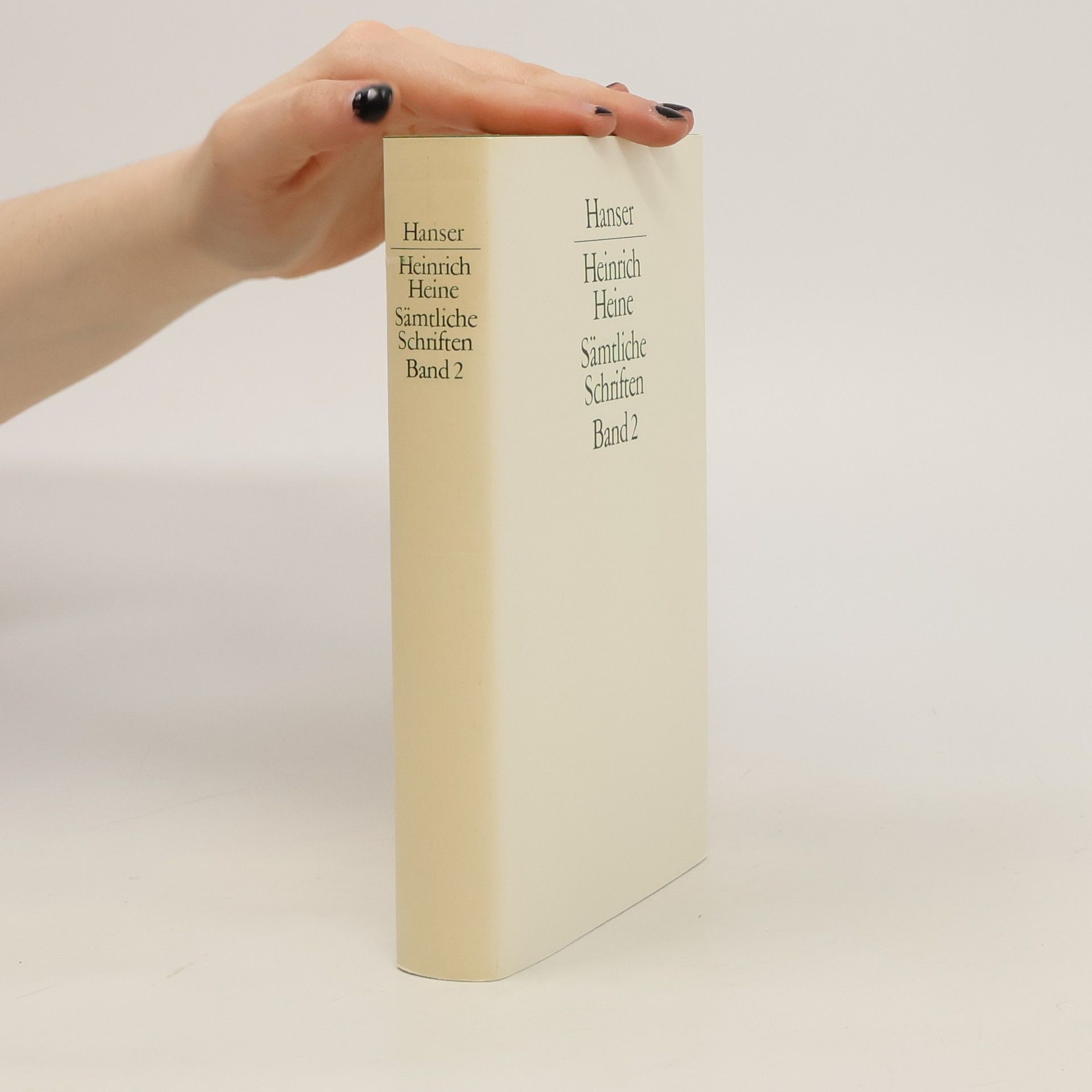 Heinrich Heine Sämtliche Schriften. Band 2