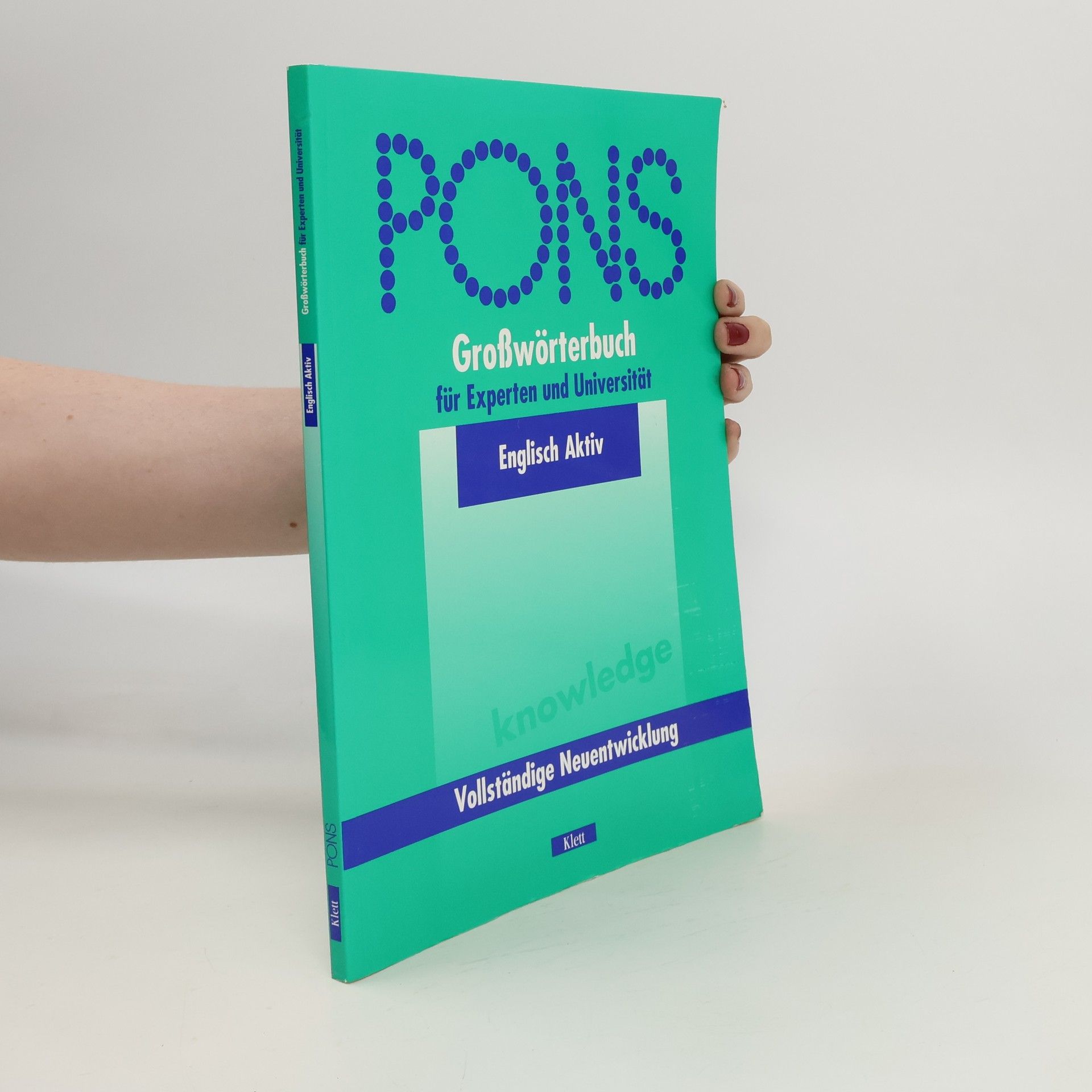 Gregor Vetter PONS Großwörterbuch für Experten und Universität